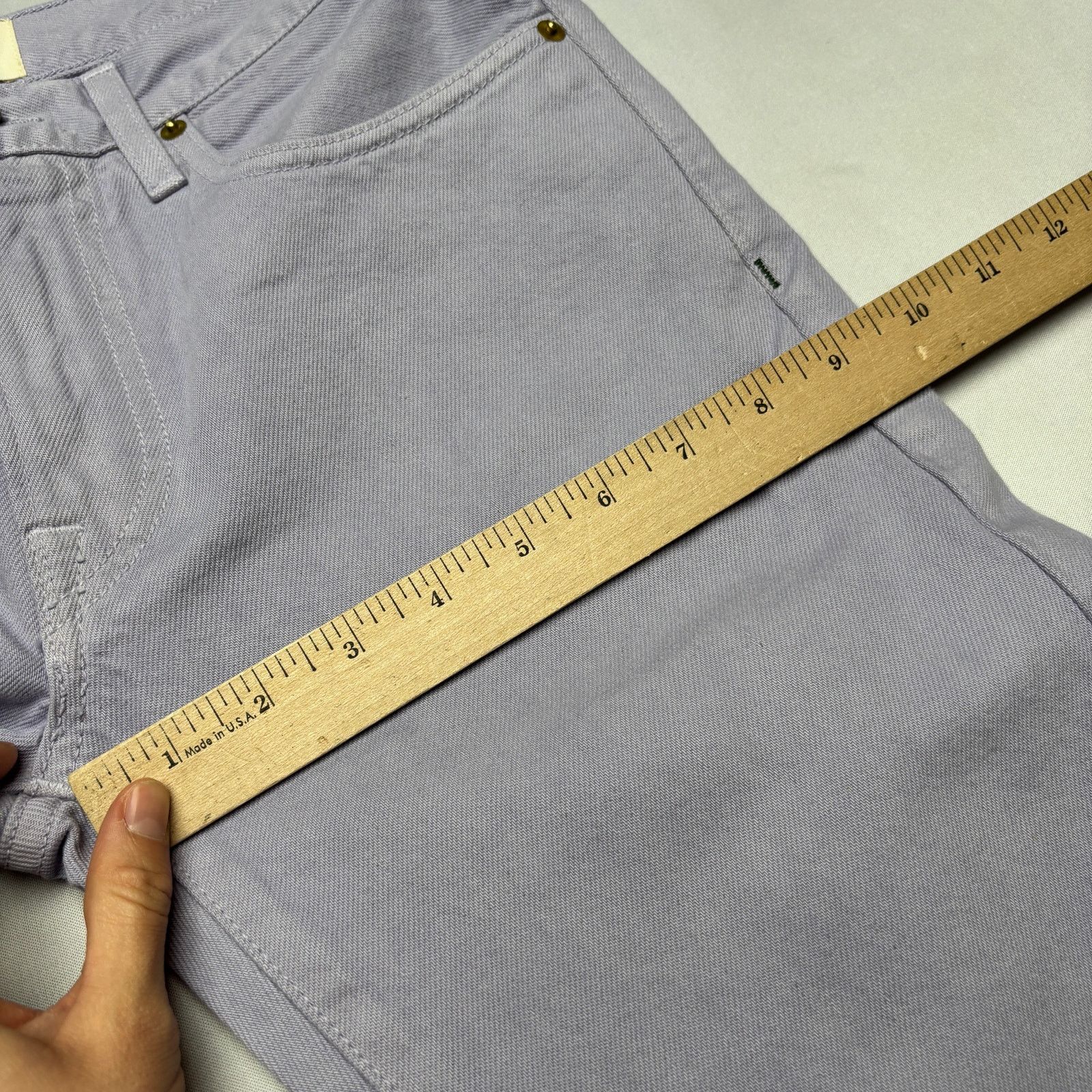 Sid Mashburn Sid Mashburn Straight Leg Jeans 28x30 Purple Denim 5 Pocket Size US 28 / EU 44 - 5 Thumbnail