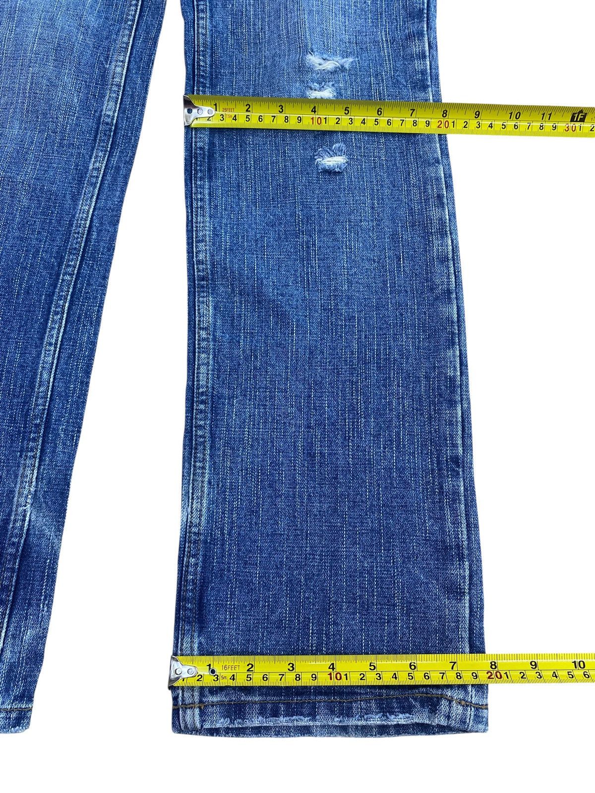 Other Big Shark Acid Dark Wash Style Ripped Loose Jeans Size US 32 / EU 48 - 8 Thumbnail