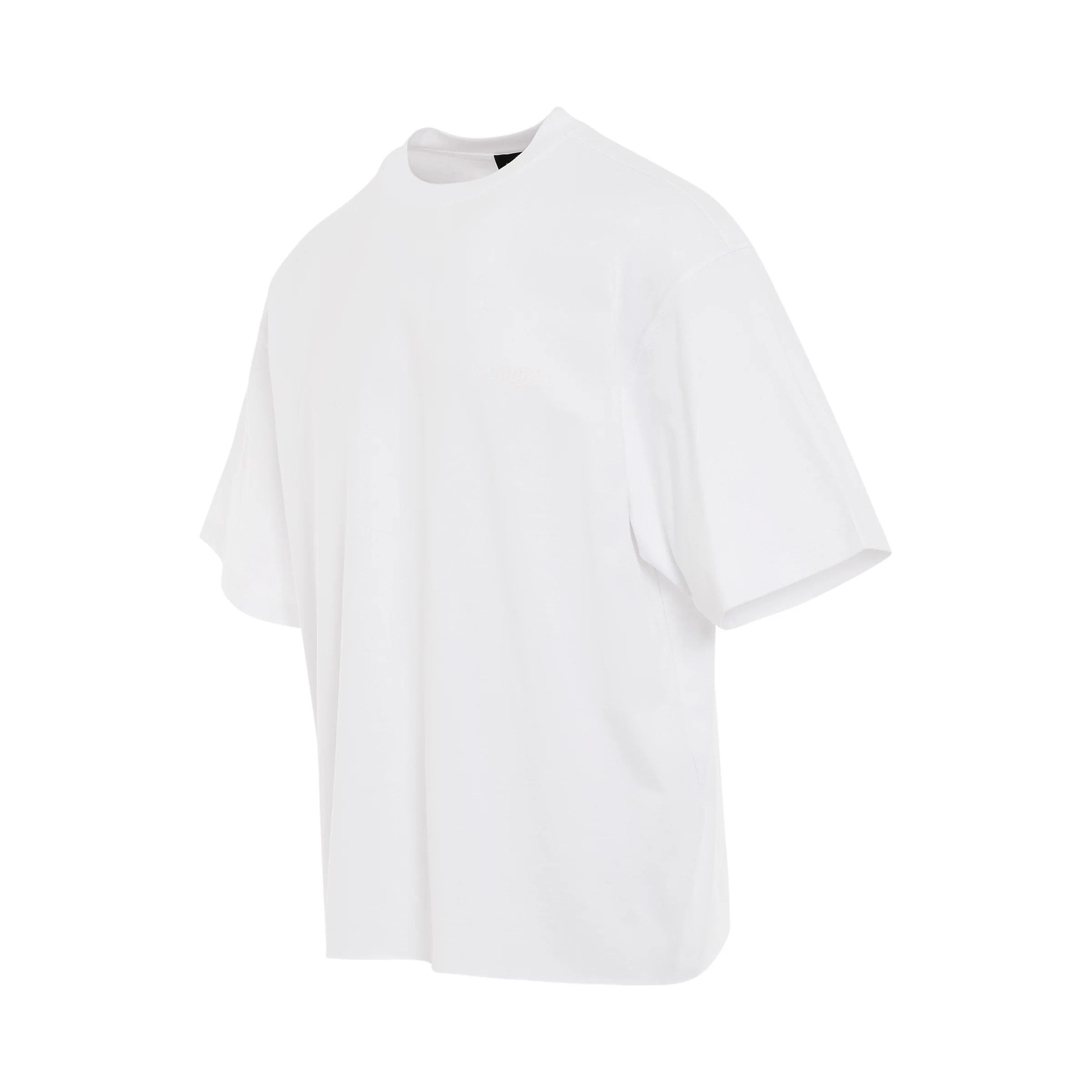 WE11DONE o1mris0824 T-Shirt in White Size US XS / EU 42 / 0 - 2 Thumbnail