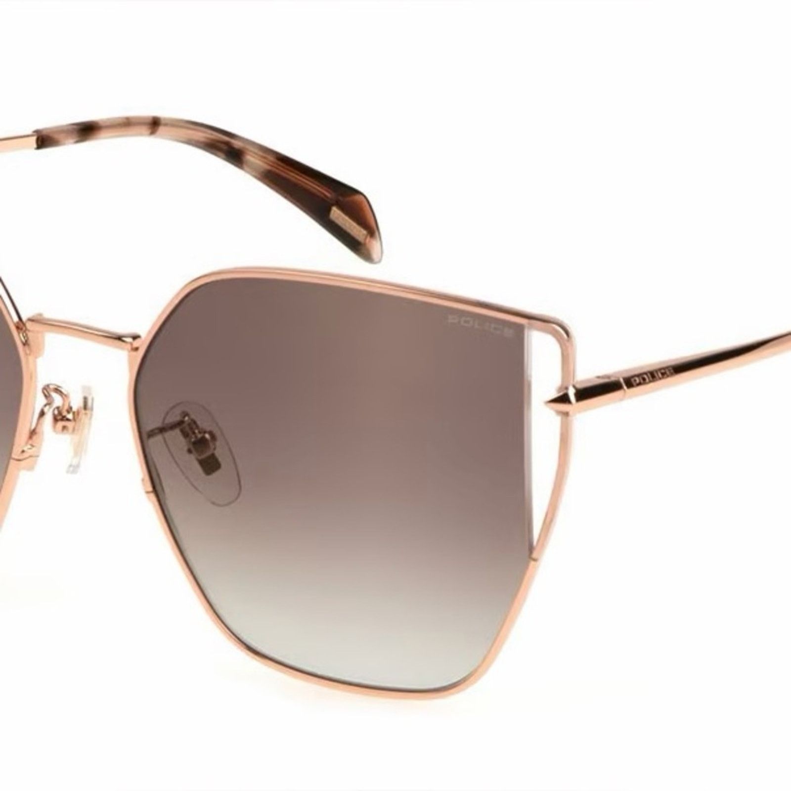 Other New! Police Brown Gradient Sunglasses SPLL38 08FC, Authentic Size ONE SIZE - 4 Thumbnail