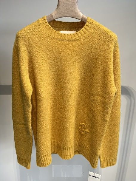 image of Jil Sander O1Loc1C0124 Sweatshirt In Orange, Men's (Size Small)