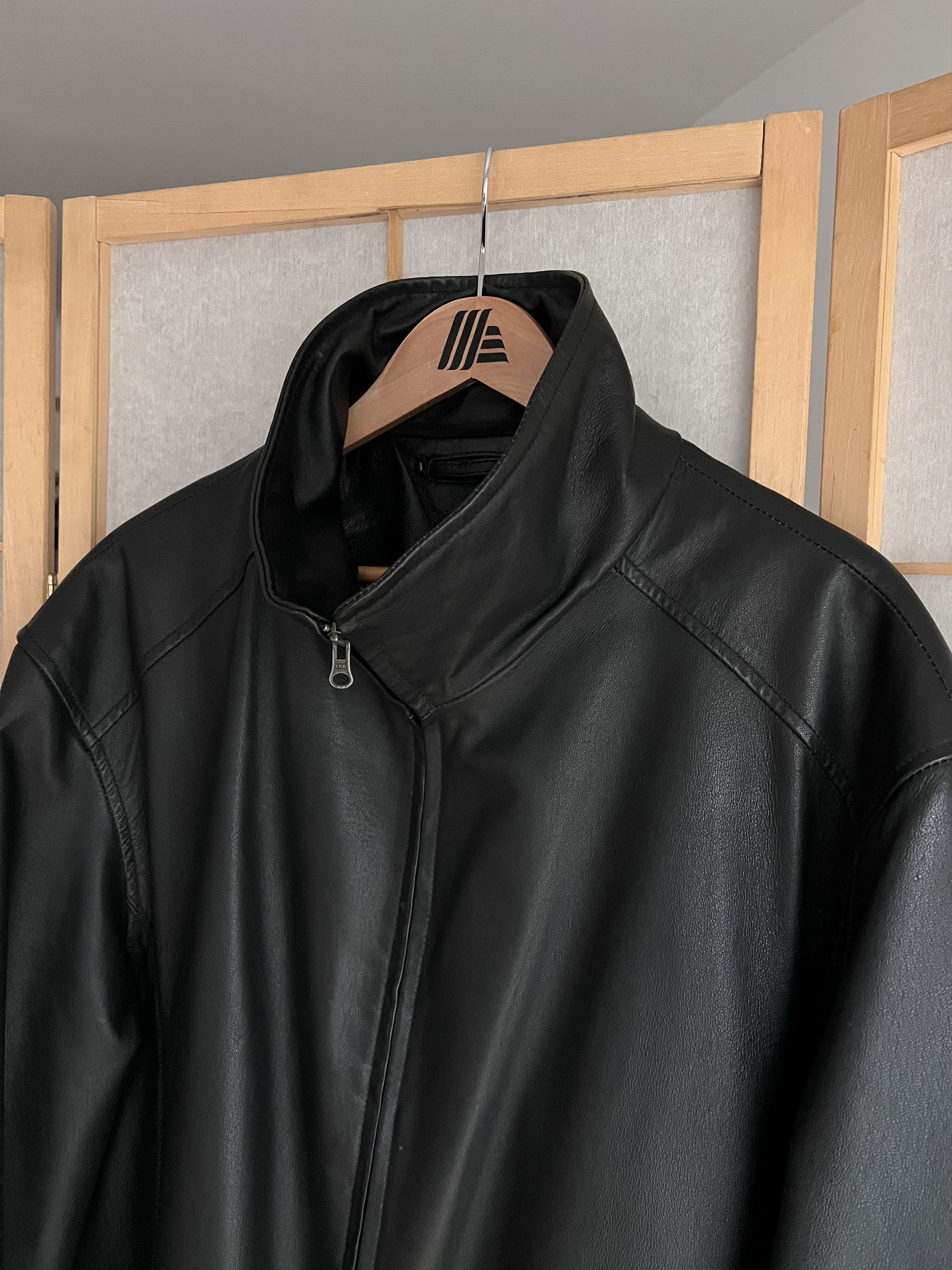 If Six Was Nine 14th Addiction Yohji Yamamoto style leather jacket LGB Boxy Size US XXL / EU 58 / 5 - 6 Thumbnail