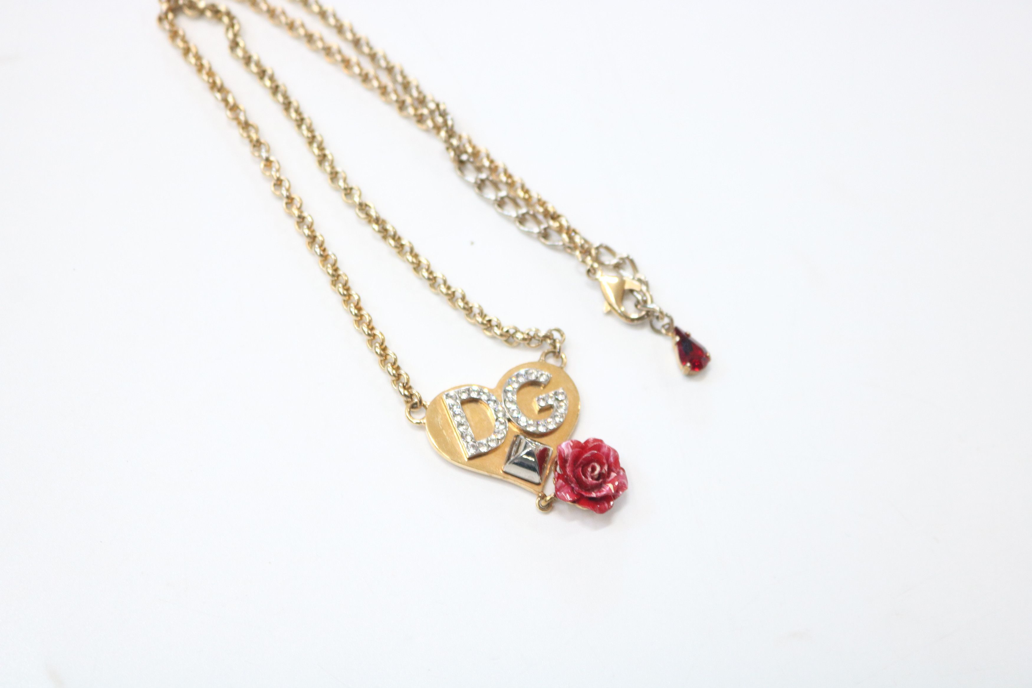 Dolce & Gabbana DOLCE & GABBANA Rose Pendant Necklace Size ONE SIZE - 2 Thumbnail