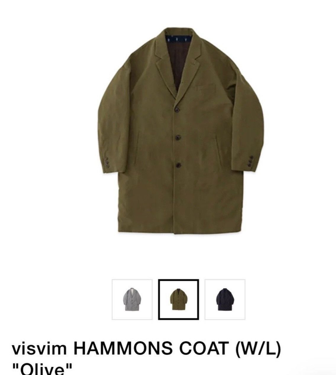 Visvim Visvim Hammons Cost(W/L) Size US M / EU 48-50 / 2 - 1 Thumbnail
