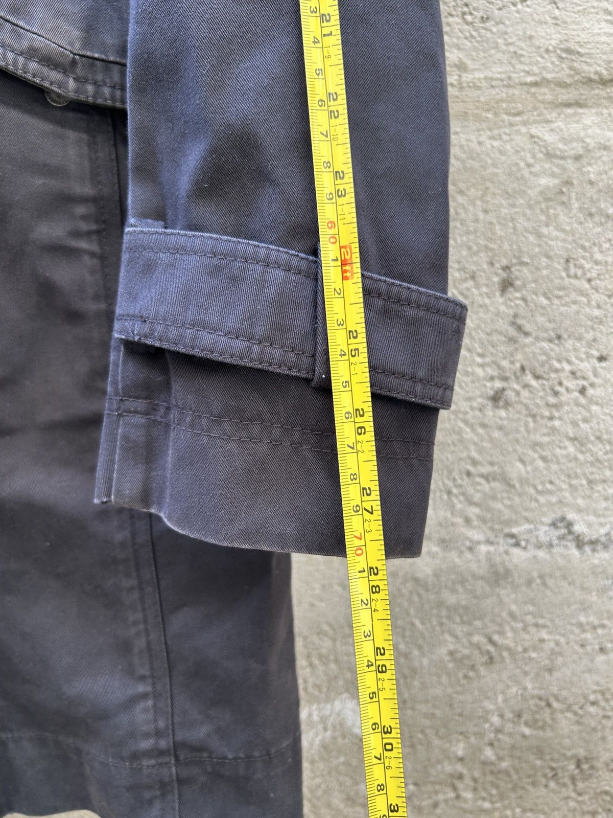 Diesel Diesel black Multipocket Zipper Trench Coat avant garde stil Size M / US 6-8 / IT 42-44 - 20 Thumbnail
