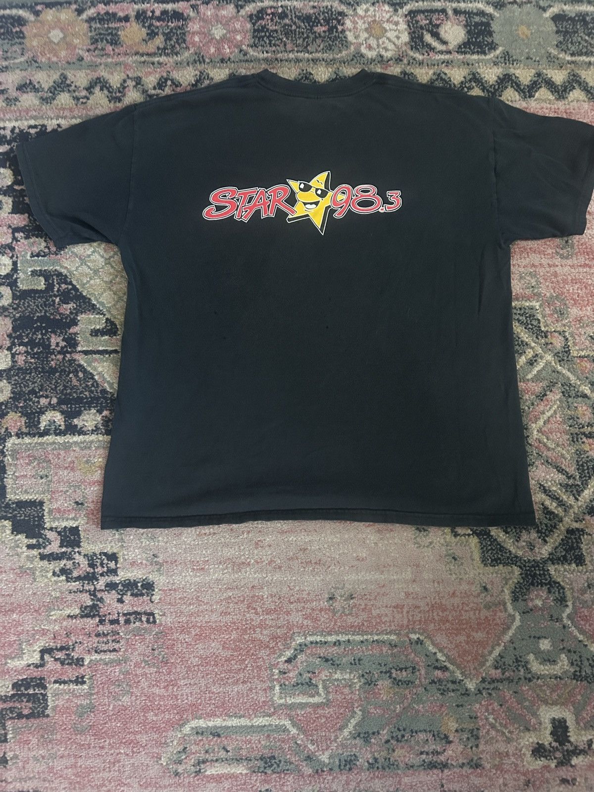 Vintage Vintage 90s Star 98.3 FM Radio Station T-Shirt Size XL Size US XL / EU 56 / 4 - 5 Thumbnail