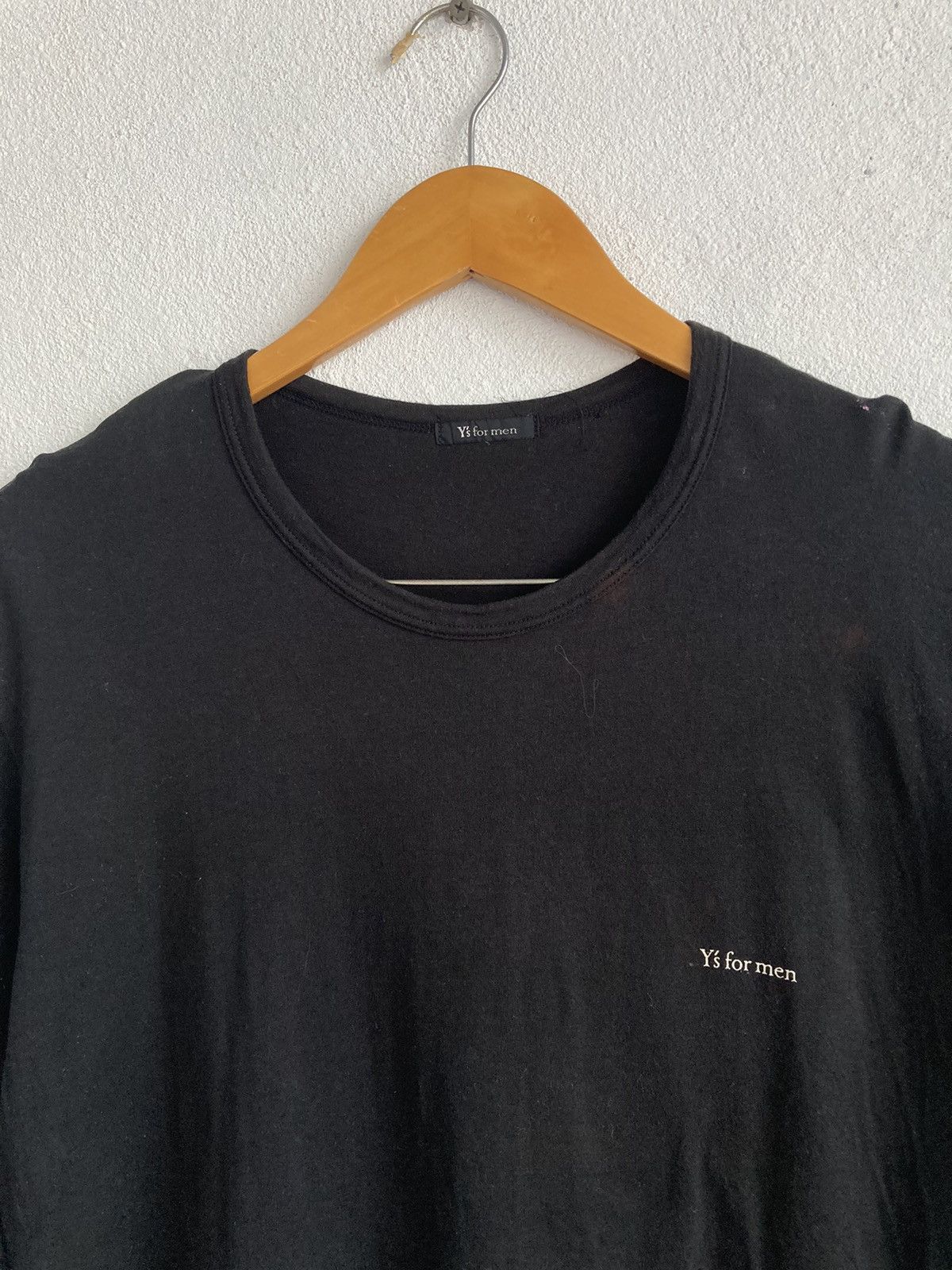 Y's for Men Y’s for Men Yohji Yamamoto Archive Black T-Shirt Size L Size US L / EU 52-54 / 3 - 4 Thumbnail