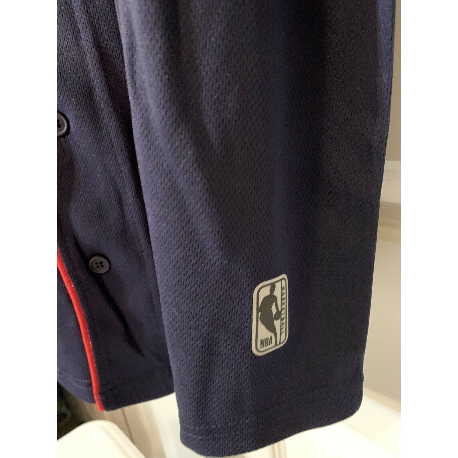 NBA New Authentic NBA #46 Men Sz L Basketball Blue Button Baseba Size US L / EU 52-54 / 3 - 10 Thumbnail