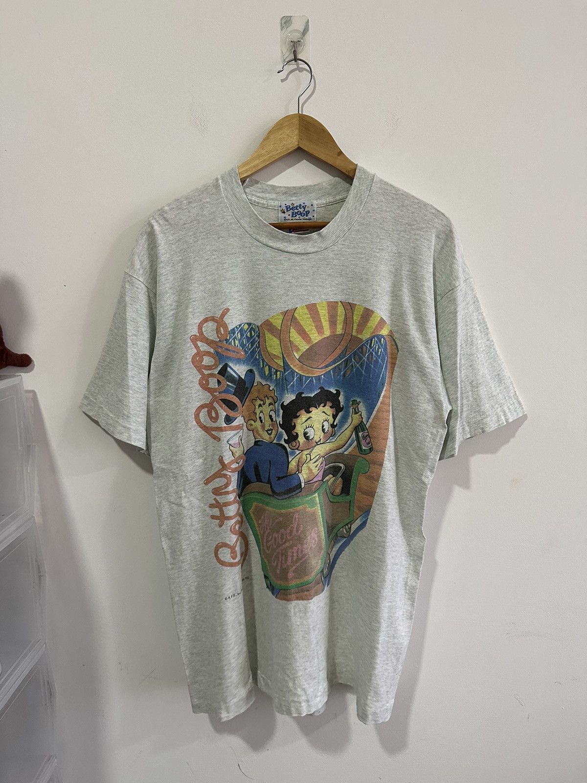 Vintage Vintage 90’s Betty Boop USA Cartoon Rare single stitch | Grailed