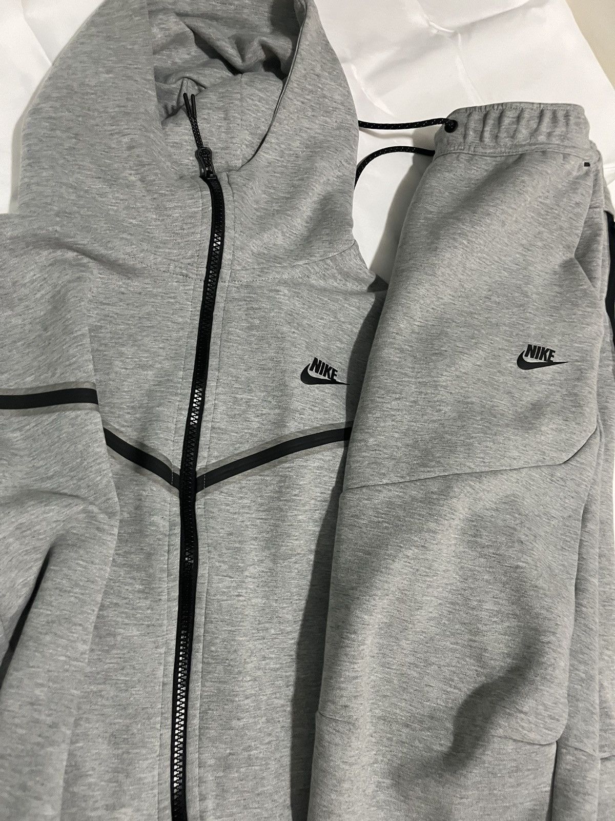 Nike Grey Nike Tech Fleece Set | Grailed