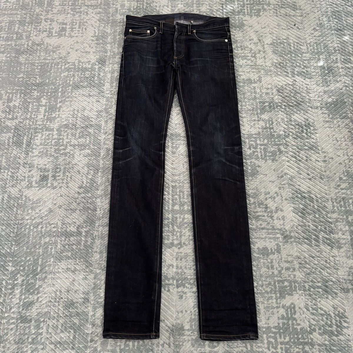 Dior Homme Men’s Navy Blue Jeans