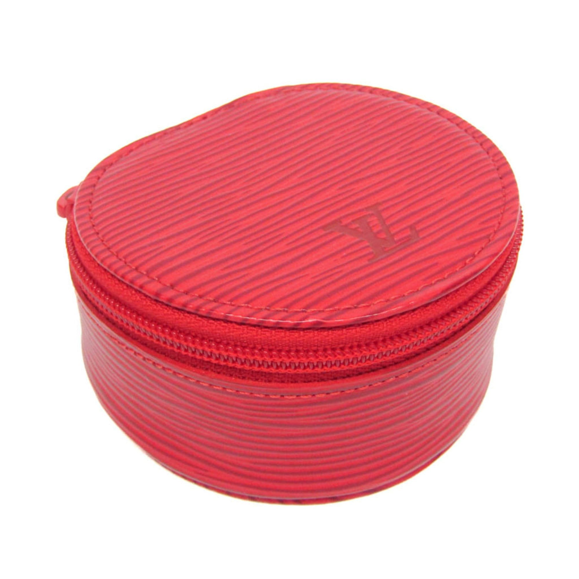 Louis Vuitton Louis Vuitton Epi Ecrin Bijoux8 M48217 Jewelry Case Castilian Red Epi Leather Size ONE SIZE - 1 Thumbnail