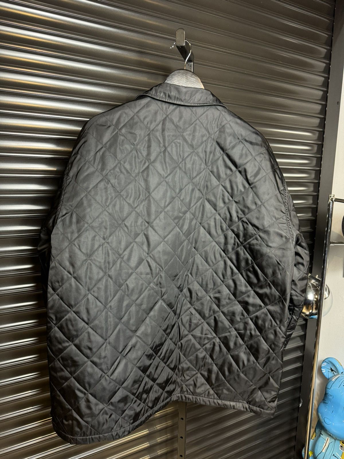 Prada Prada Re-Nylon Black Quilted Snap Jacket - Large Size US L / EU 52-54 / 3 - 6 Thumbnail