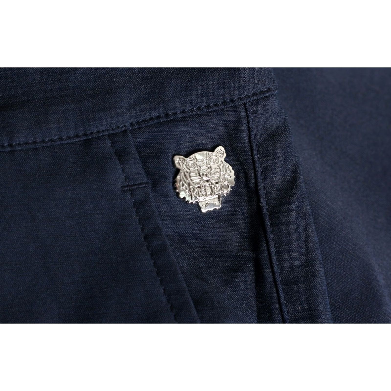 Kenzo KENZO Paris Stretch K-Fit Chino Pants Trousers Men 48 Blue Regular Slim 33in Inseam Italy DZ4252 Size US 32 / EU 48 - 5 Thumbnail