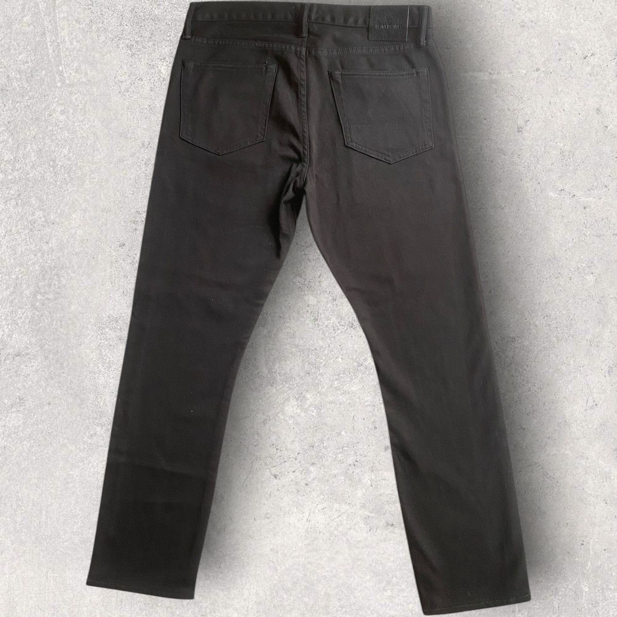Tom Ford Tom Ford Brushing Cotton Slim Fit Denim Size US 33 - 3 Thumbnail