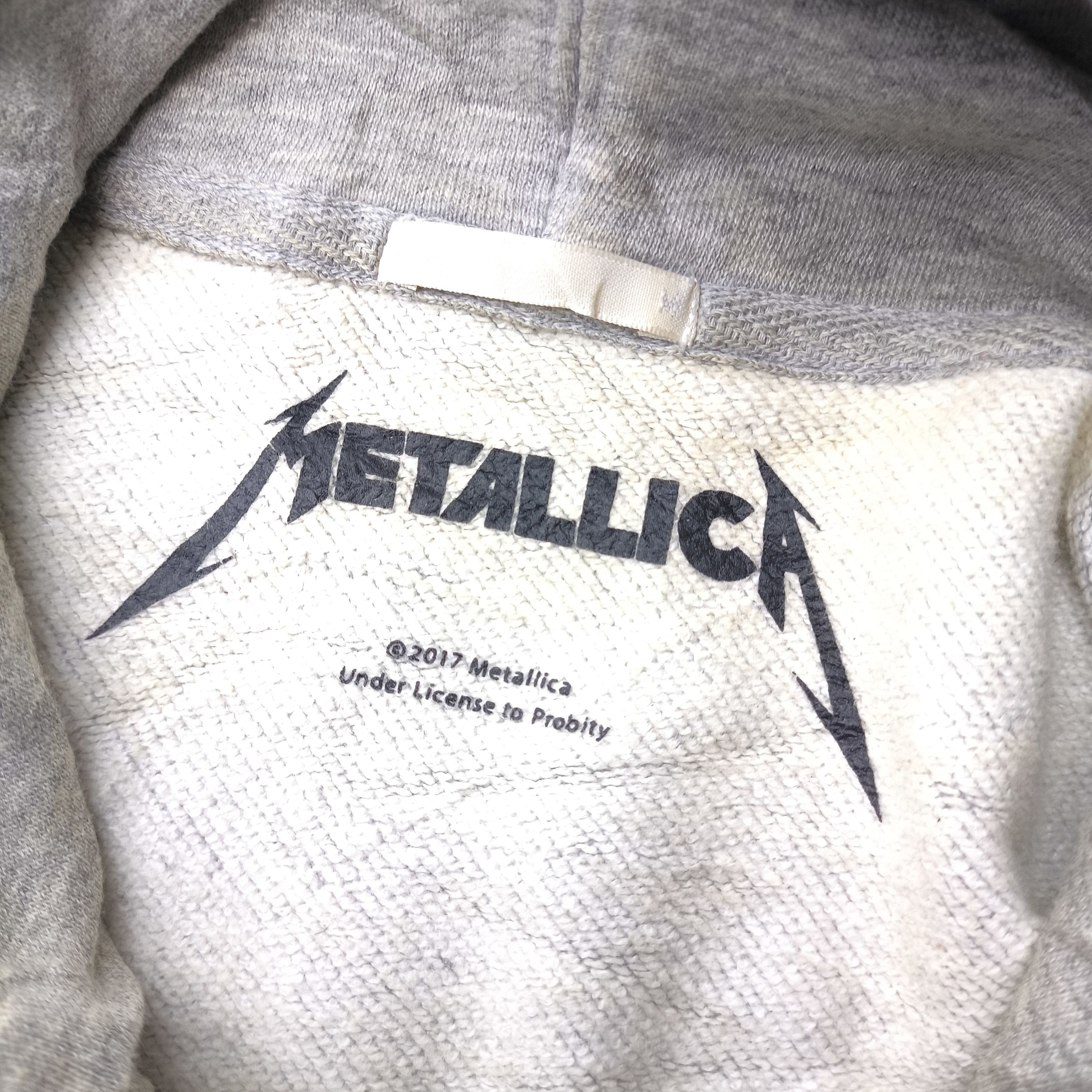 Band Tees × Metallica 2017 Metallica GU Hoodie sweatshirt Size US M / EU 48-50 / 2 - 3 Thumbnail