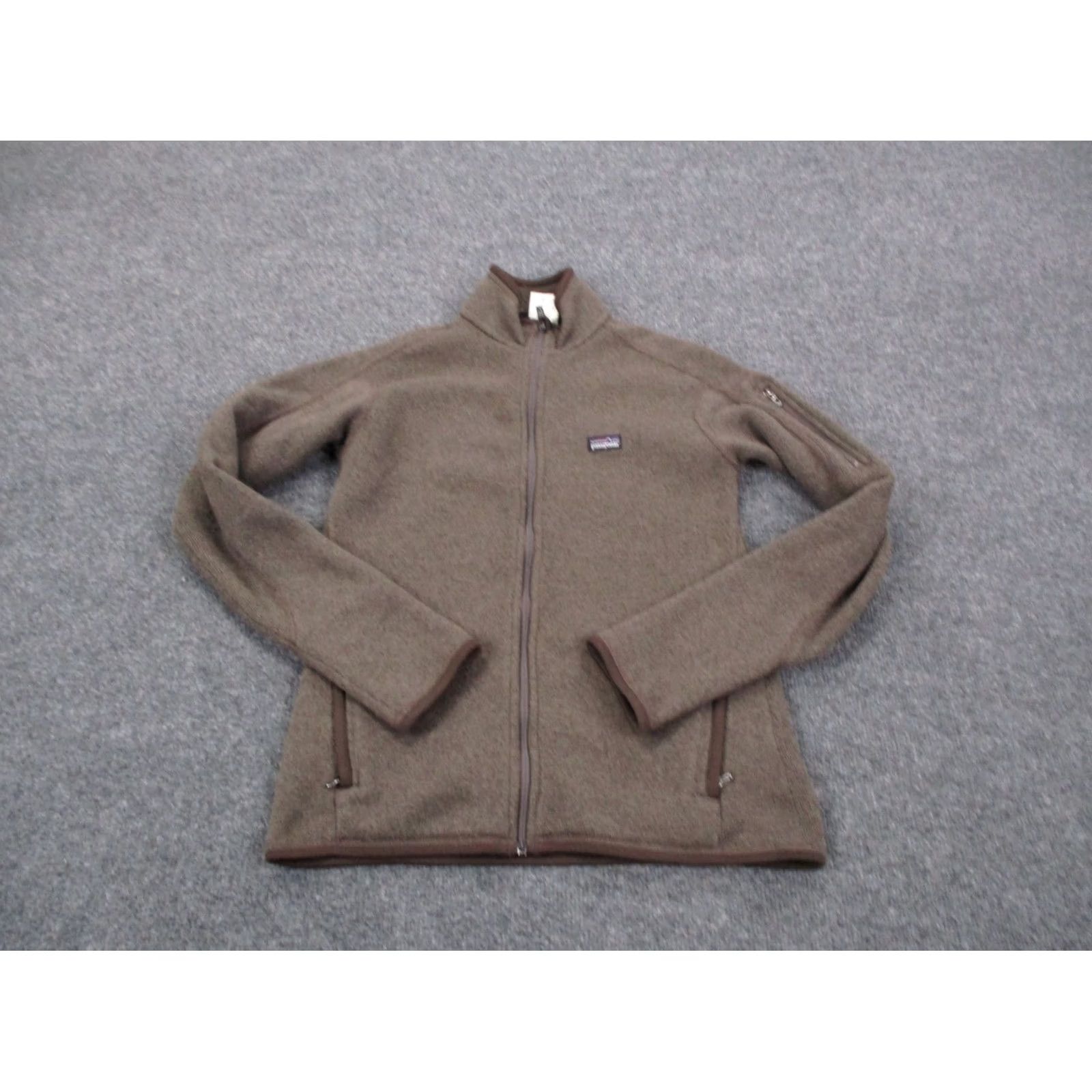 Patagonia Patagonia Jacket Womens S Brown Better Sweater Outdoor Hiking Windbreaker Full Zip Pockets Thermal Lightweight Regular 90s Mens Womens Size S / US 4 / IT 40 - 2 Thumbnail