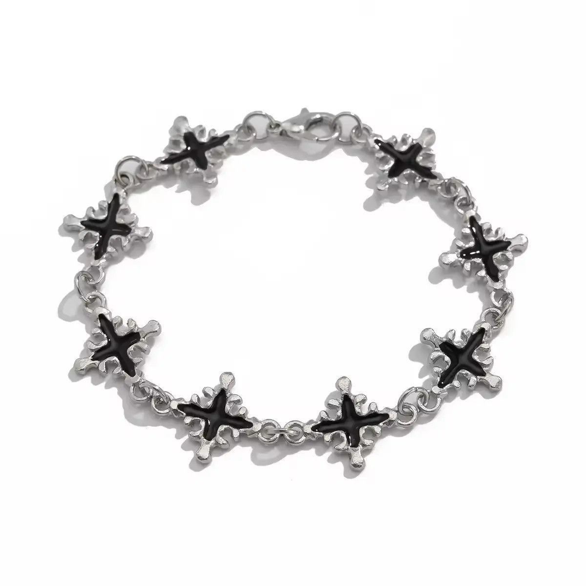 Other Gothic Punk Vintage Cross Charm Bracelet Size ONE SIZE - 6 Thumbnail