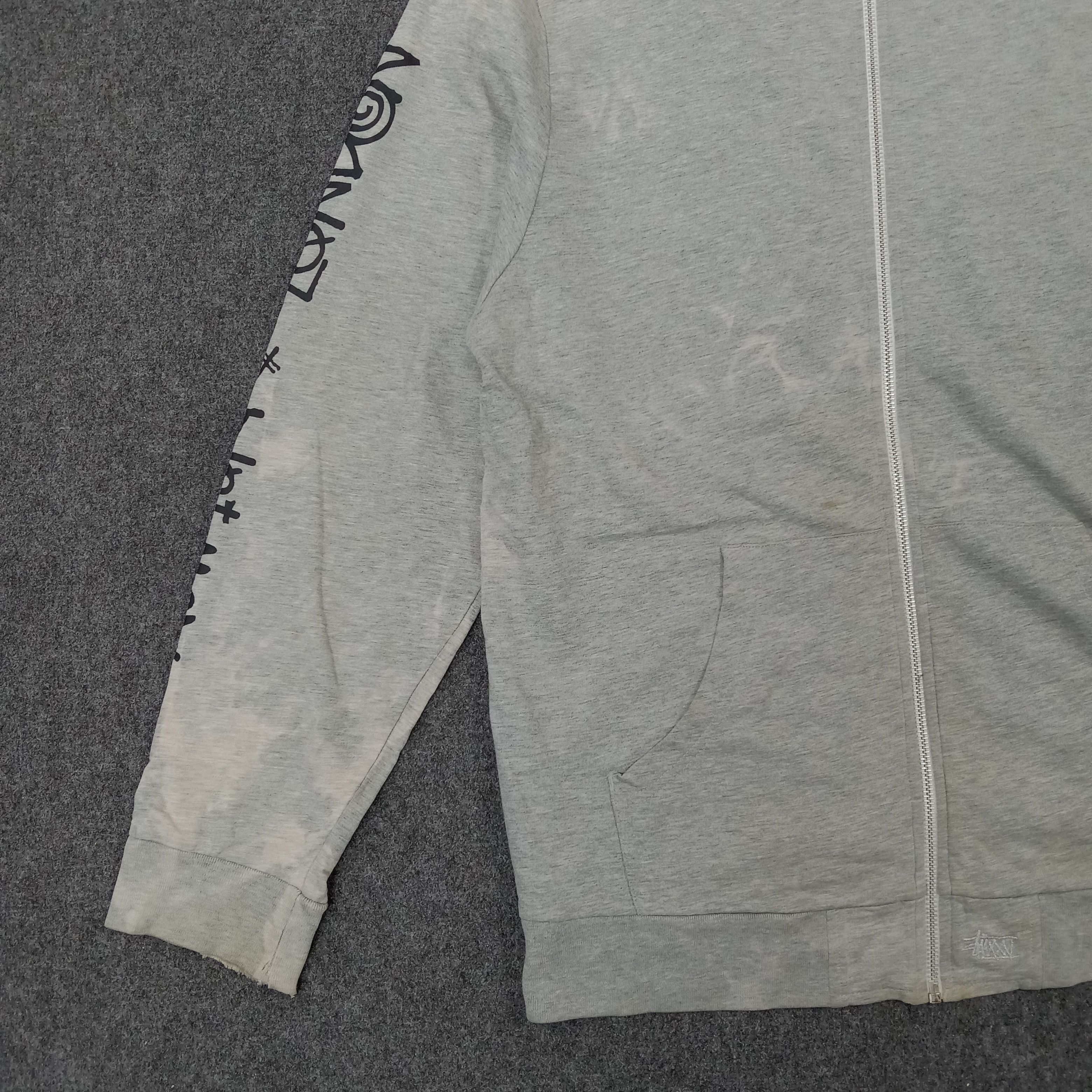 Stussy × Vintage Stussy Authentic Signature Logo Zipper Hoodies C216N13 Size US M / EU 48-50 / 2 - 6 Thumbnail