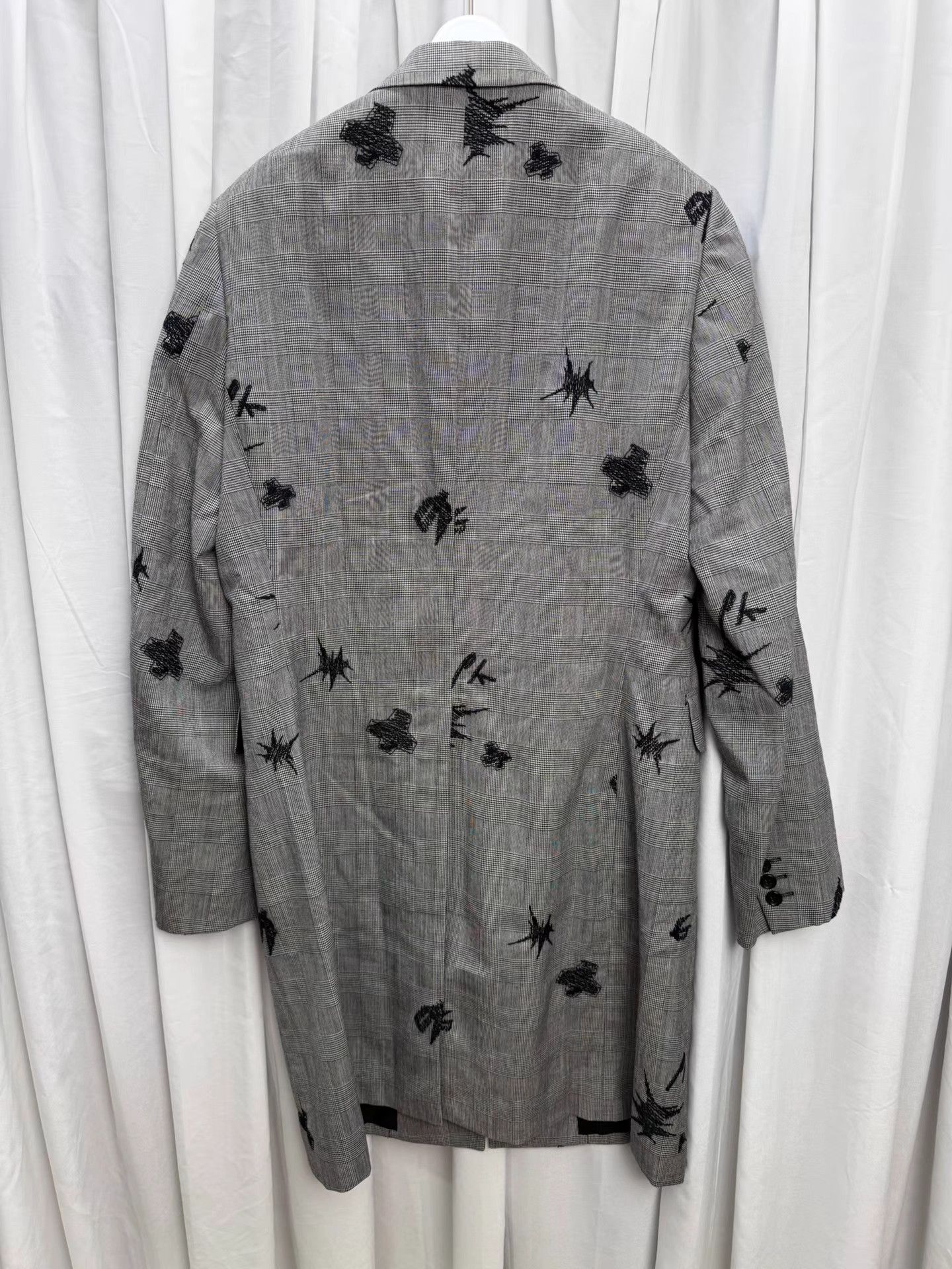 Comme des Garcons Homme Plus Comme des Garçons Homme Plus Embroidered Graffiti Coat K20 Size US M / EU 48-50 / 2 - 5 Thumbnail