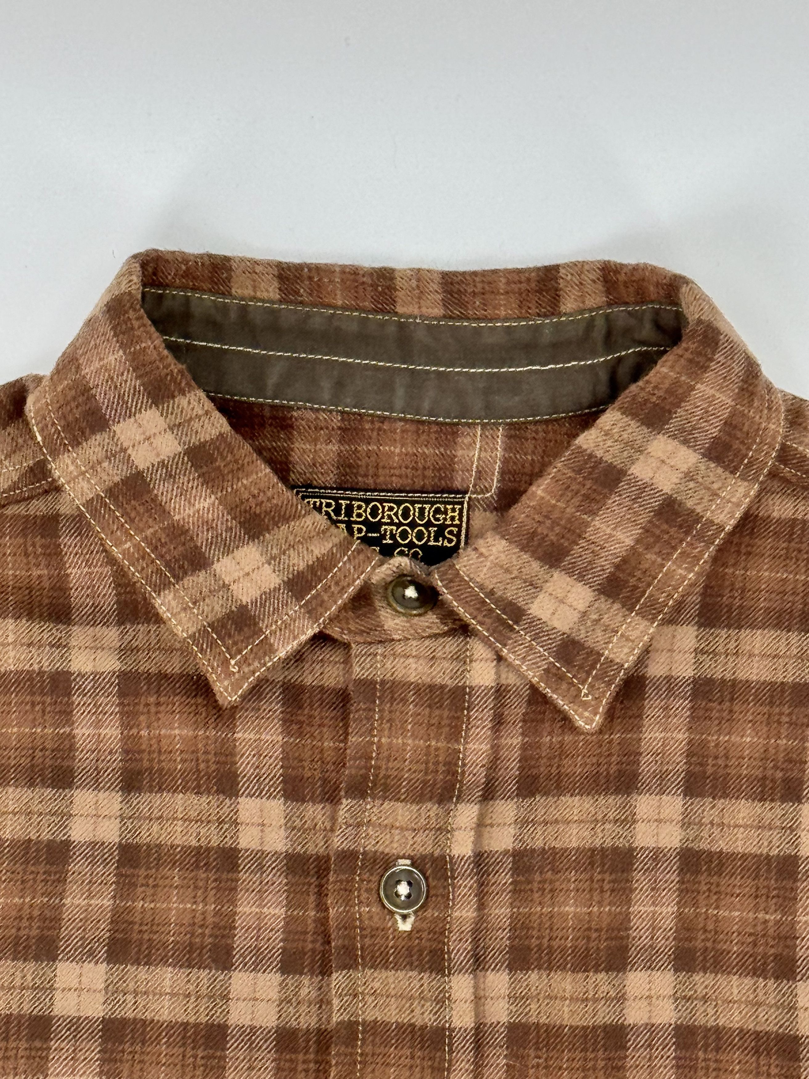 COLIMBO × Japanese Brand Colimbo Hunting Goods Brown Wool Button-Up Shirt Small Size US S / EU 44-46 / 1 - 3 Thumbnail