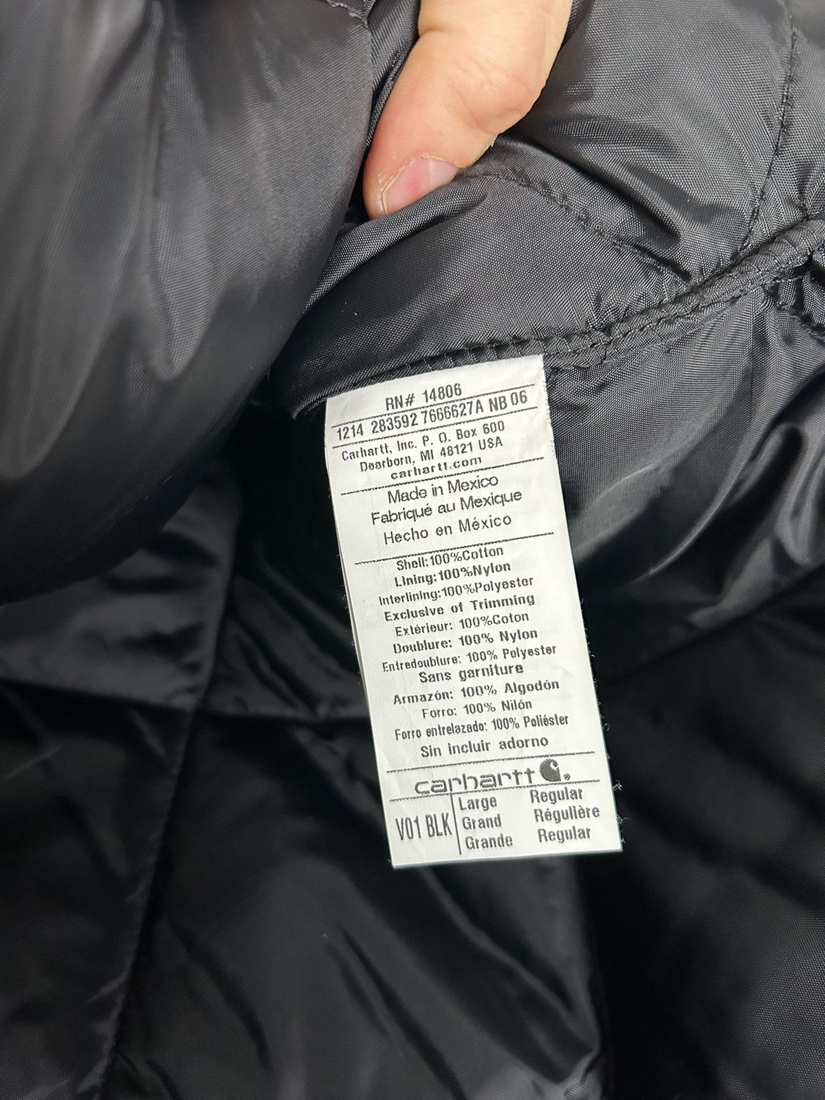 Carhartt Vintage Carhartt Black Heavy Vest Skateboarding Workwear Size US L / EU 52-54 / 3 - 6 Thumbnail
