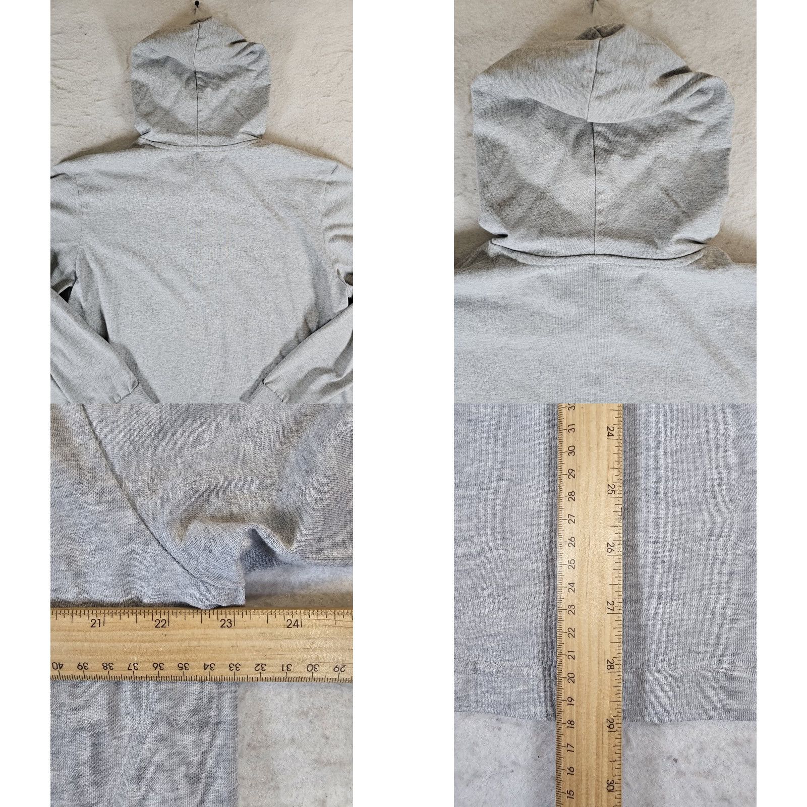Adidas Adidas Signature Long Sleeve Hooded Jumper T-Shirt Mens XL Gray/Black Size US XL / EU 56 / 4 - 8 Thumbnail