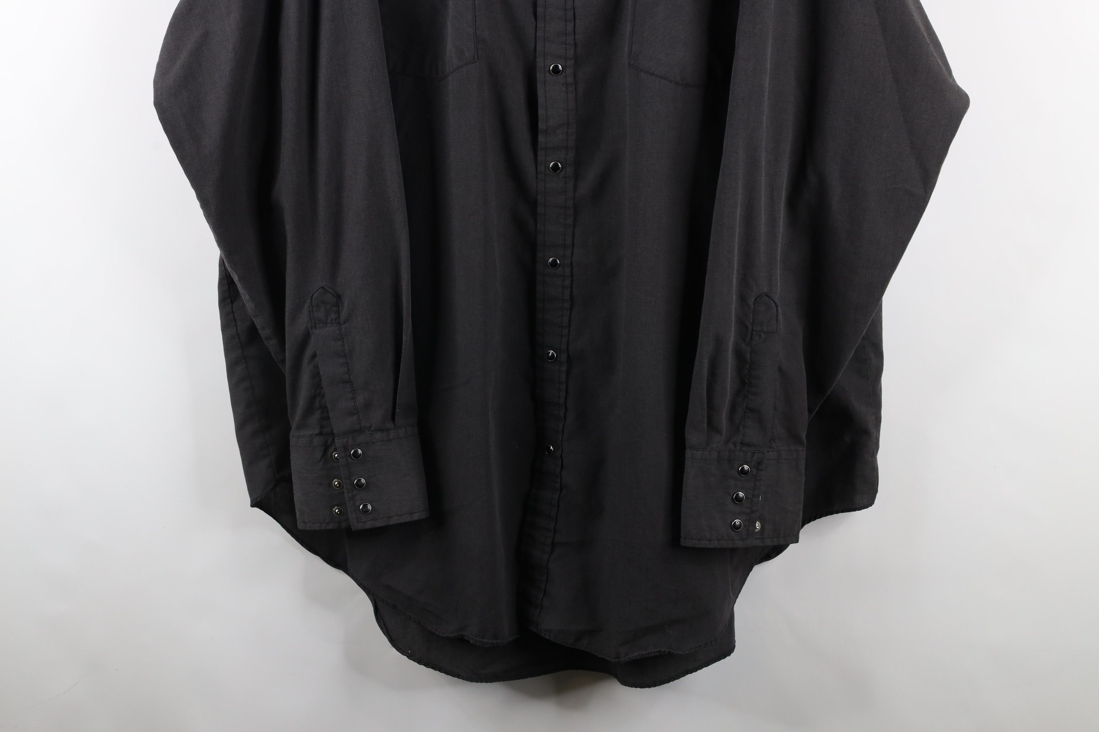 Vintage Vintage 70s Rockabilly Faded Western Rodeo Snap Button Shirt Size US XXL / EU 58 / 5 - 3 Thumbnail