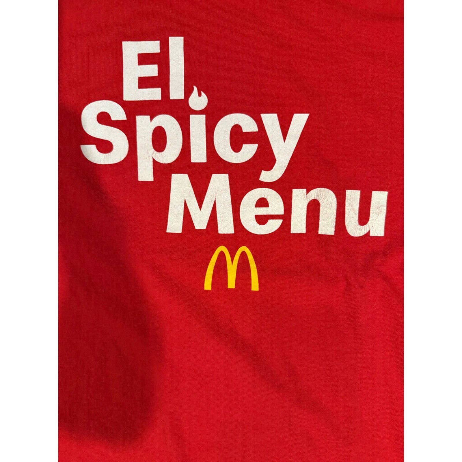 Gildan El Spicy Menu McDonalds Size XL Size US XL / EU 56 / 4 - 4 Thumbnail
