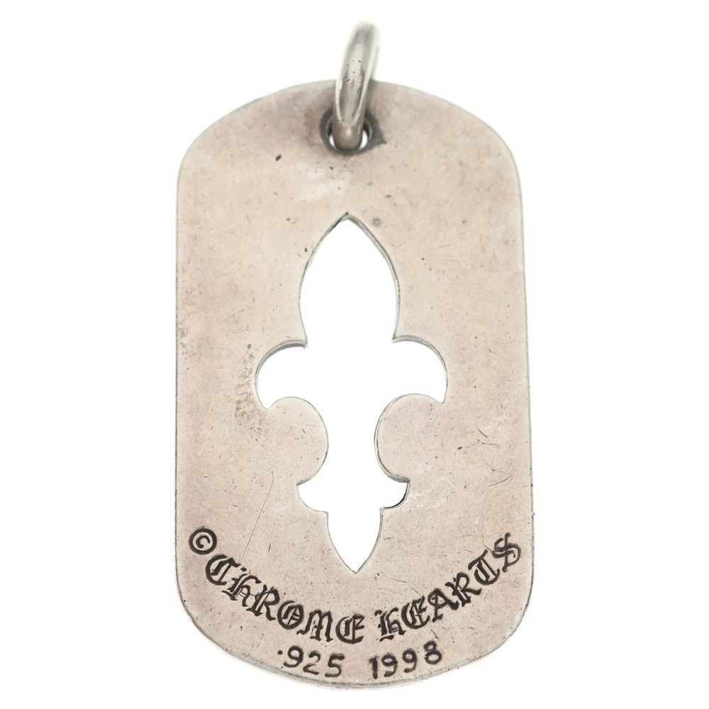 Chrome Hearts Chrome Hearts D Tag Cutout Flare Dog Tag Necklace Size ONE SIZE - 2 Thumbnail
