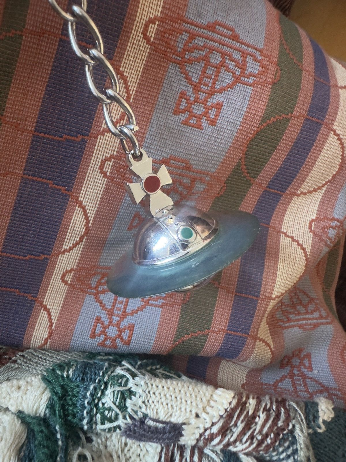 Vivienne Westwood 🔥Rare🔥Vivienne Westwood Key ring Charm Orb Size ONE SIZE - 2 Thumbnail