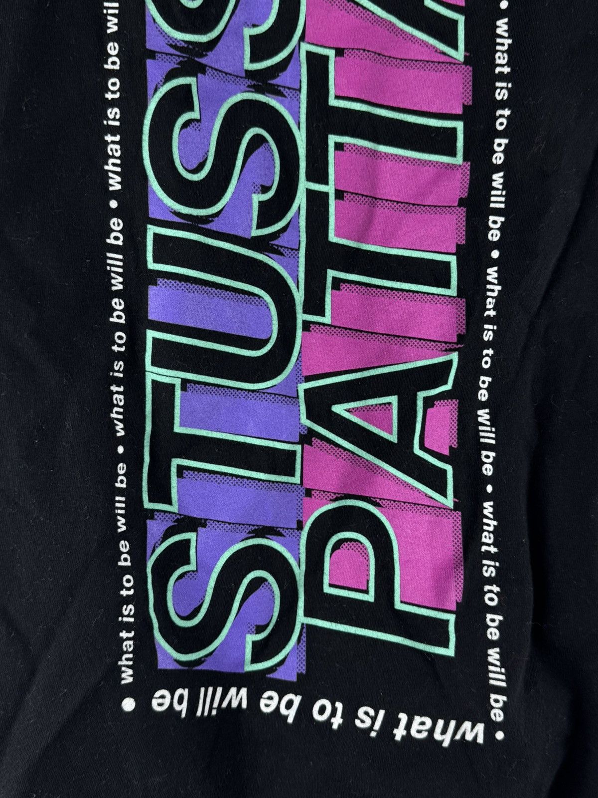 Stussy Vintage Stussy x Patta T-Shirt Black Size US S / EU 44-46 / 1 - 3 Thumbnail