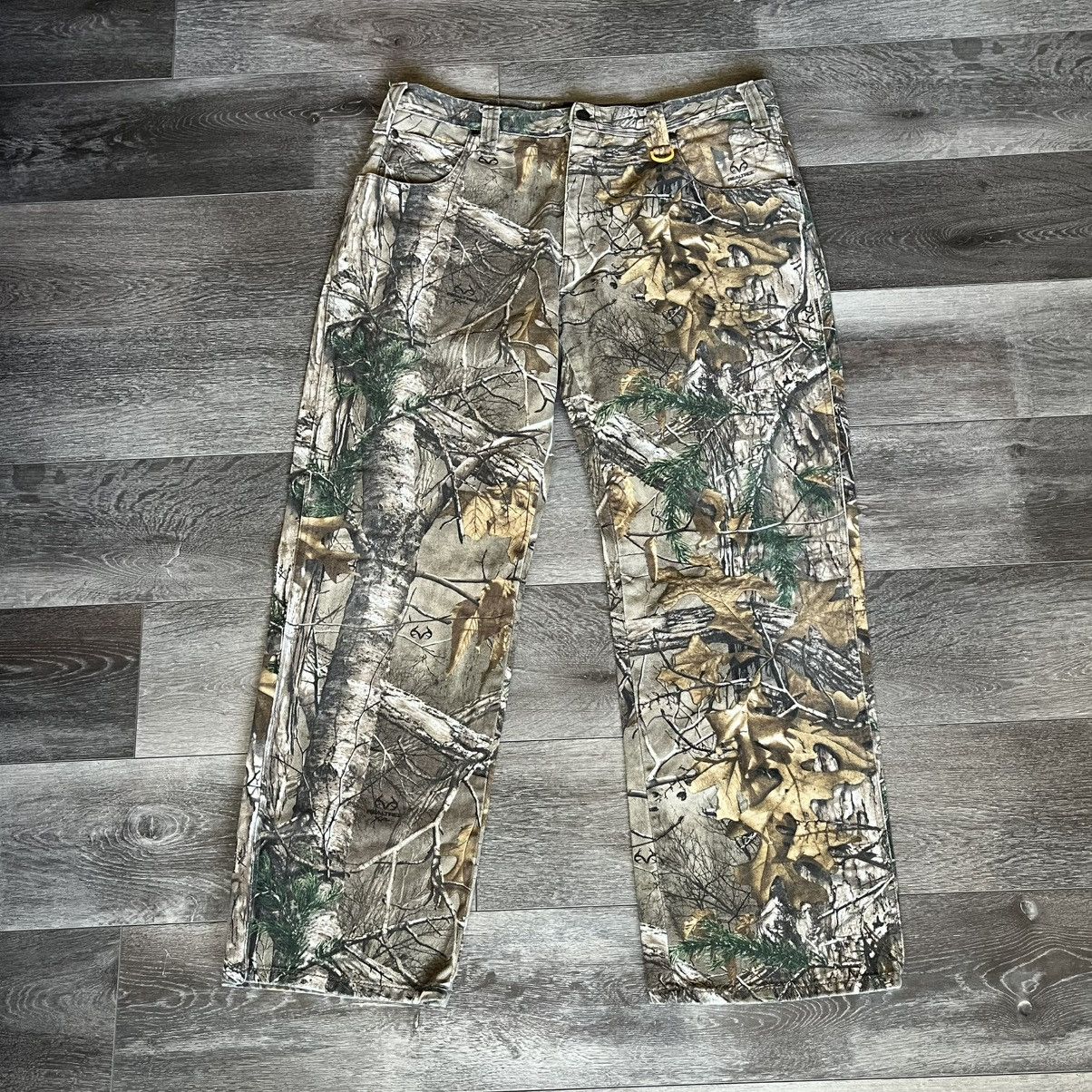 Realtree Vintage 2000s Realtree Camo Camouflage Print Jeans Pants 36 Size US 36 / EU 52 - 2 Thumbnail