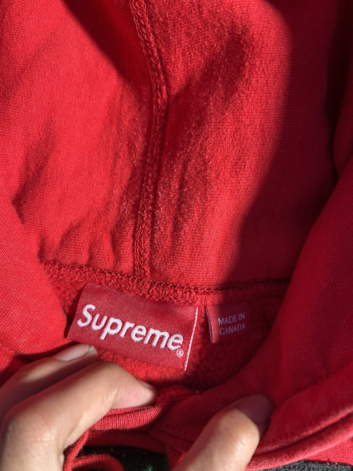 Supreme Supreme FW19 NY World Famous Red Hoodie Size US M / EU 48-50 / 2 - 5 Thumbnail
