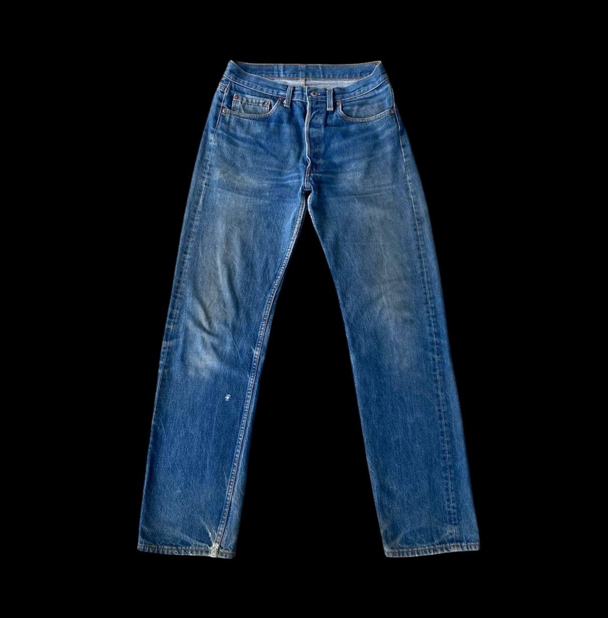Levi's Vintage Clothing VINTAGE 1992 LEVIS 501xx BLUEWASH FADED BUTTON 520 W31X32.5" Size US 31 - 2 Thumbnail