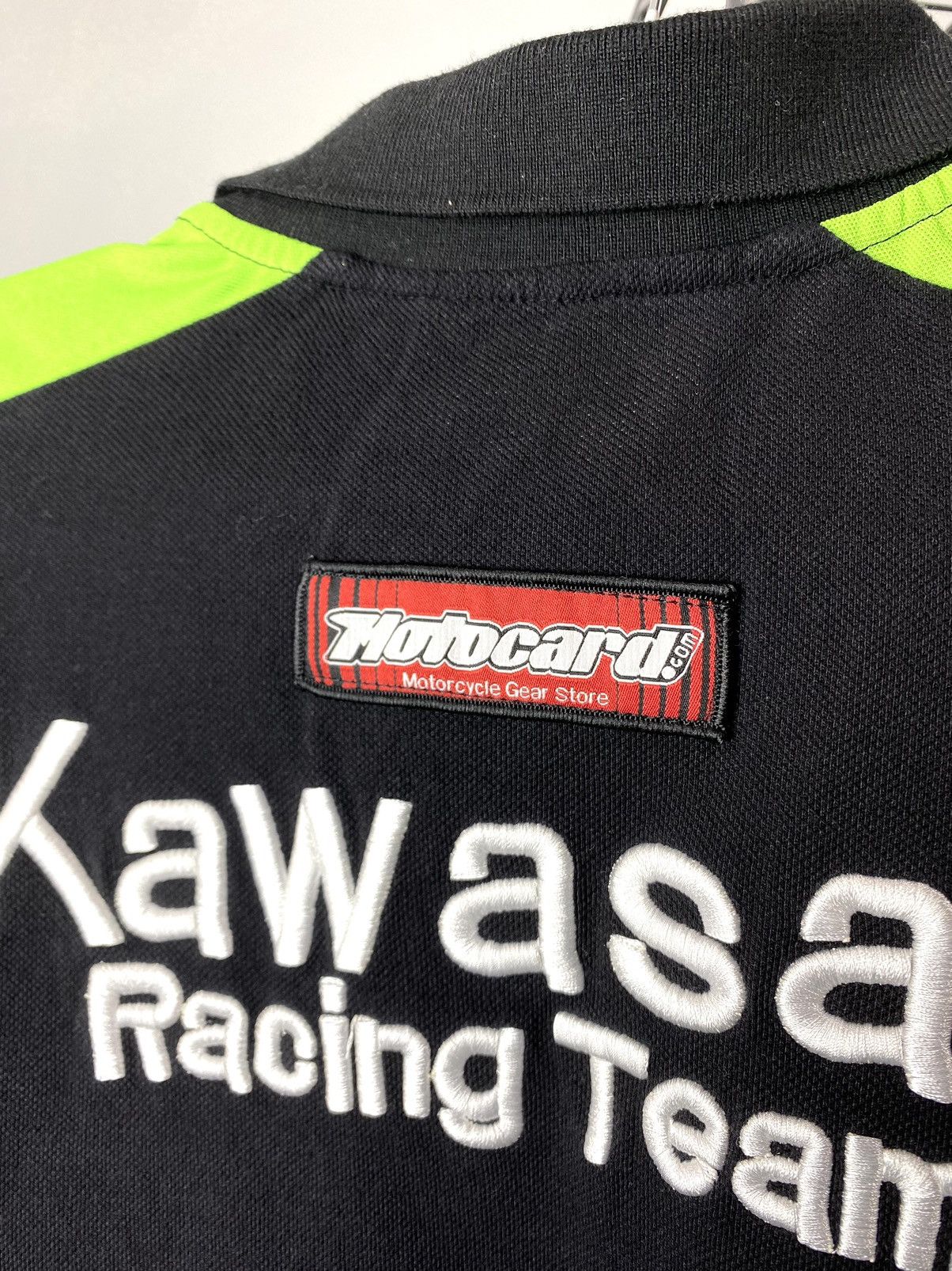 Japanese Brand 2000s Vintage Kawasaki Ninja Racing T Shirt Elf Pirelli Size US XXL / EU 58 / 5 - 10 Thumbnail