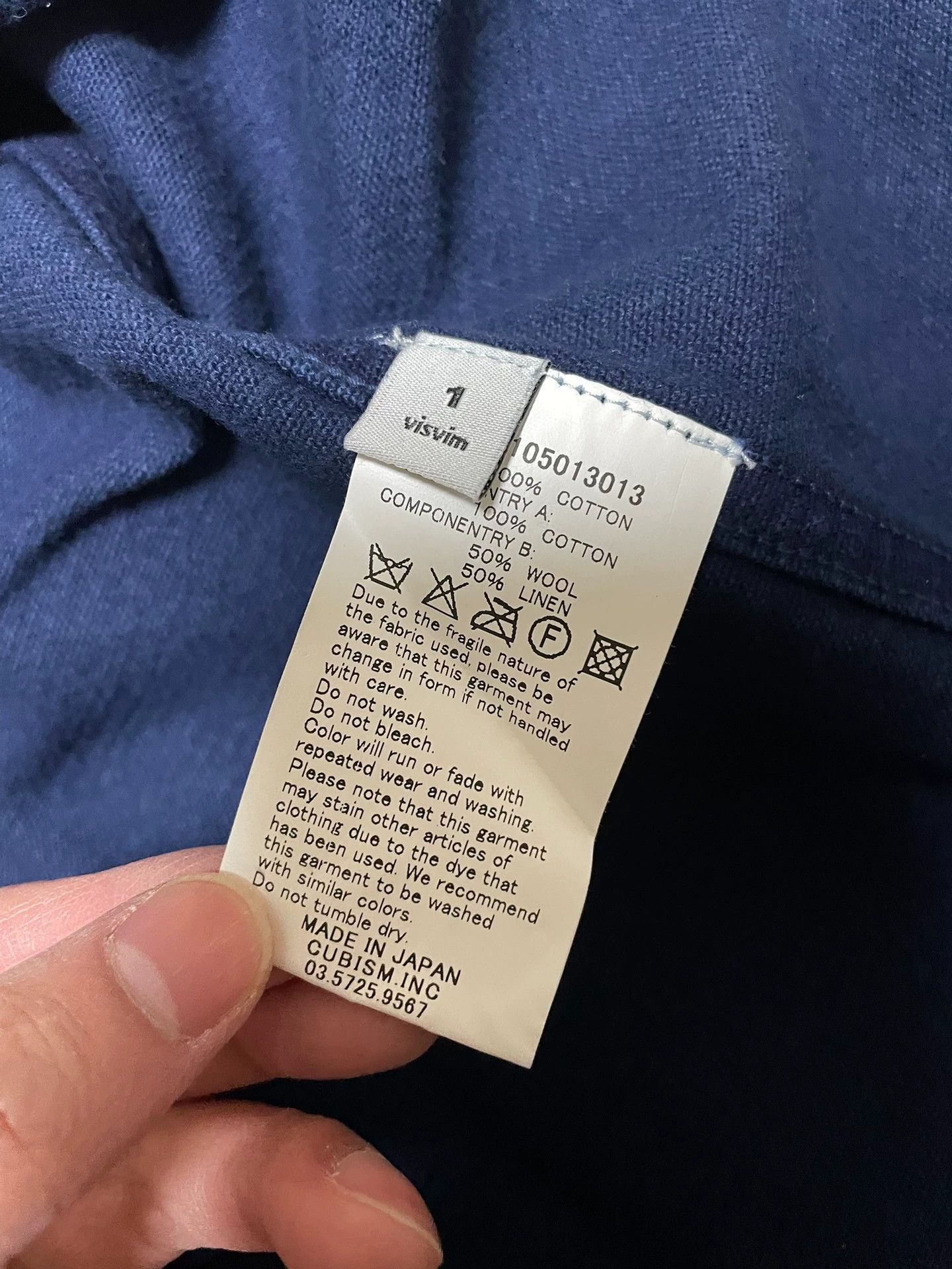 Visvim VISVIM 16SS SANJURO COAT INDIGO New Tried On Only Size US S / EU 44-46 / 1 - 7 Thumbnail