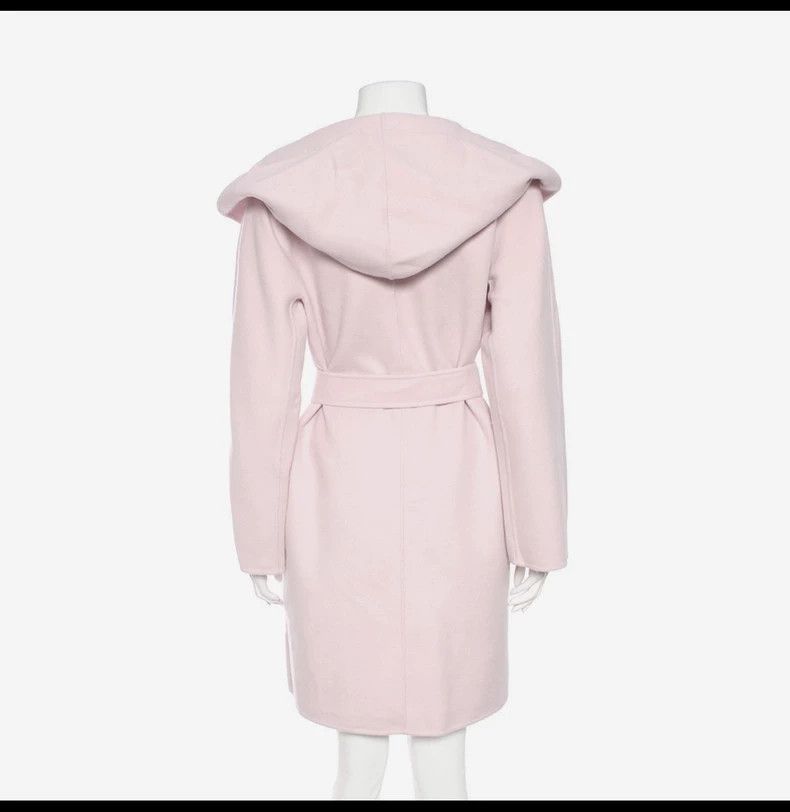 Max Mara Max Mara Studio Pink Wool Coat Size XL / US 12-14 / IT 48-50 - 6 Thumbnail