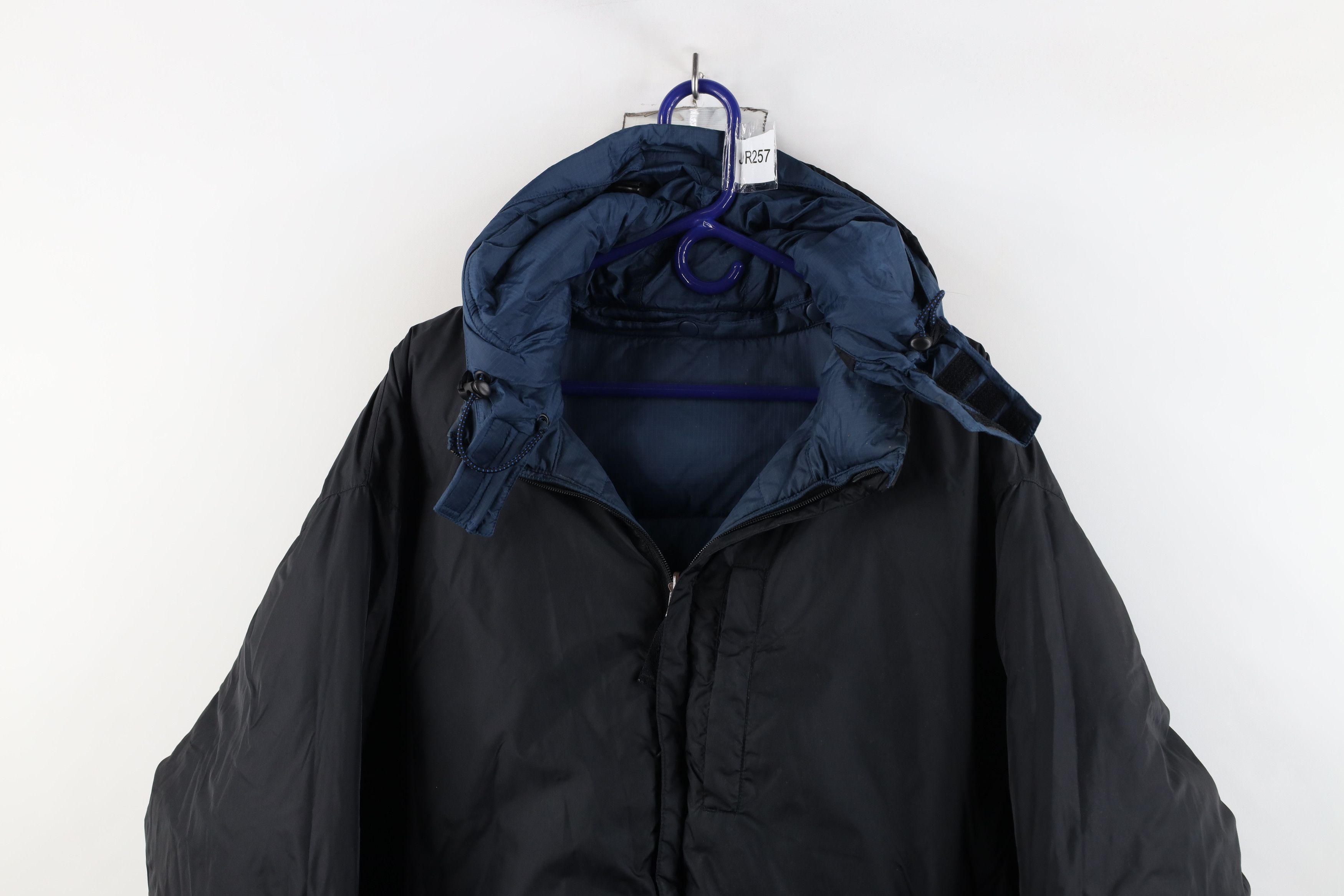 Gap × Vintage Vintage 90s Gap Reversible Duck Down Hooded Puffer Jacket Size US L / EU 52-54 / 3 - 12 Thumbnail