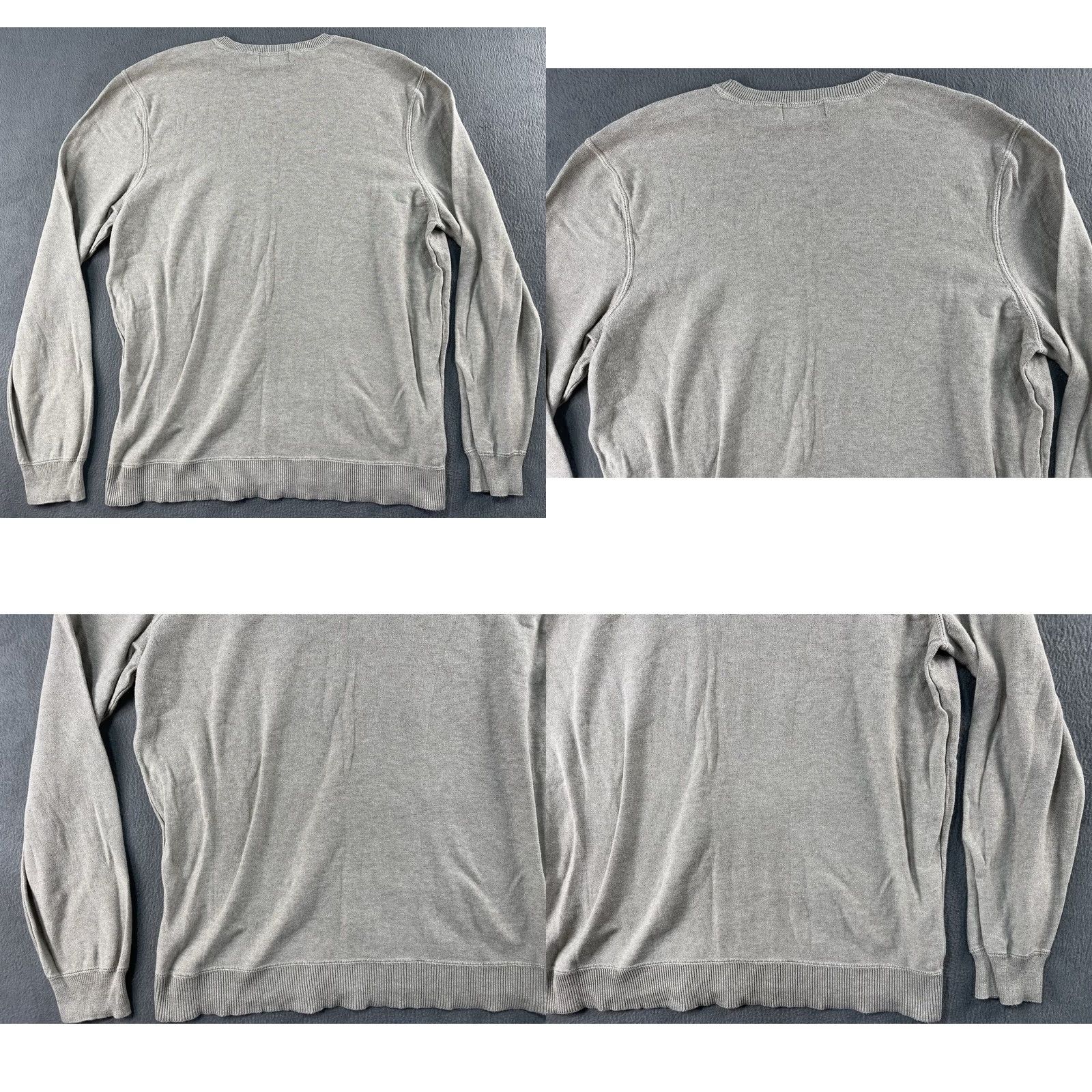 Eddie Bauer Eddie Bauer Crewneck Sweater Men L Pullover 100% Cotton Brown Hong Kong Crew Neck Solid Heavyweight Mens Regular Front Size US L / EU 52-54 / 3 - 8 Thumbnail