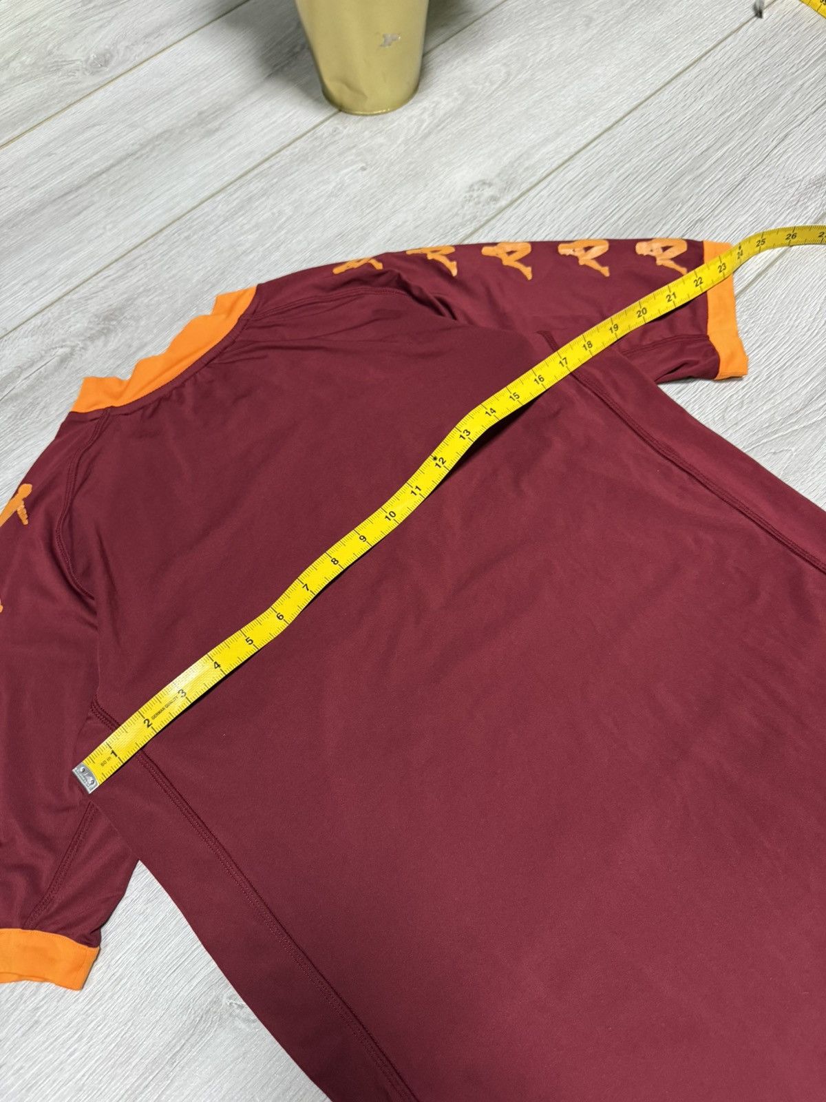 Kappa Kappa Roma jersey football soccer wind tee shirt gorpcore Size US M / EU 48-50 / 2 - 4 Thumbnail