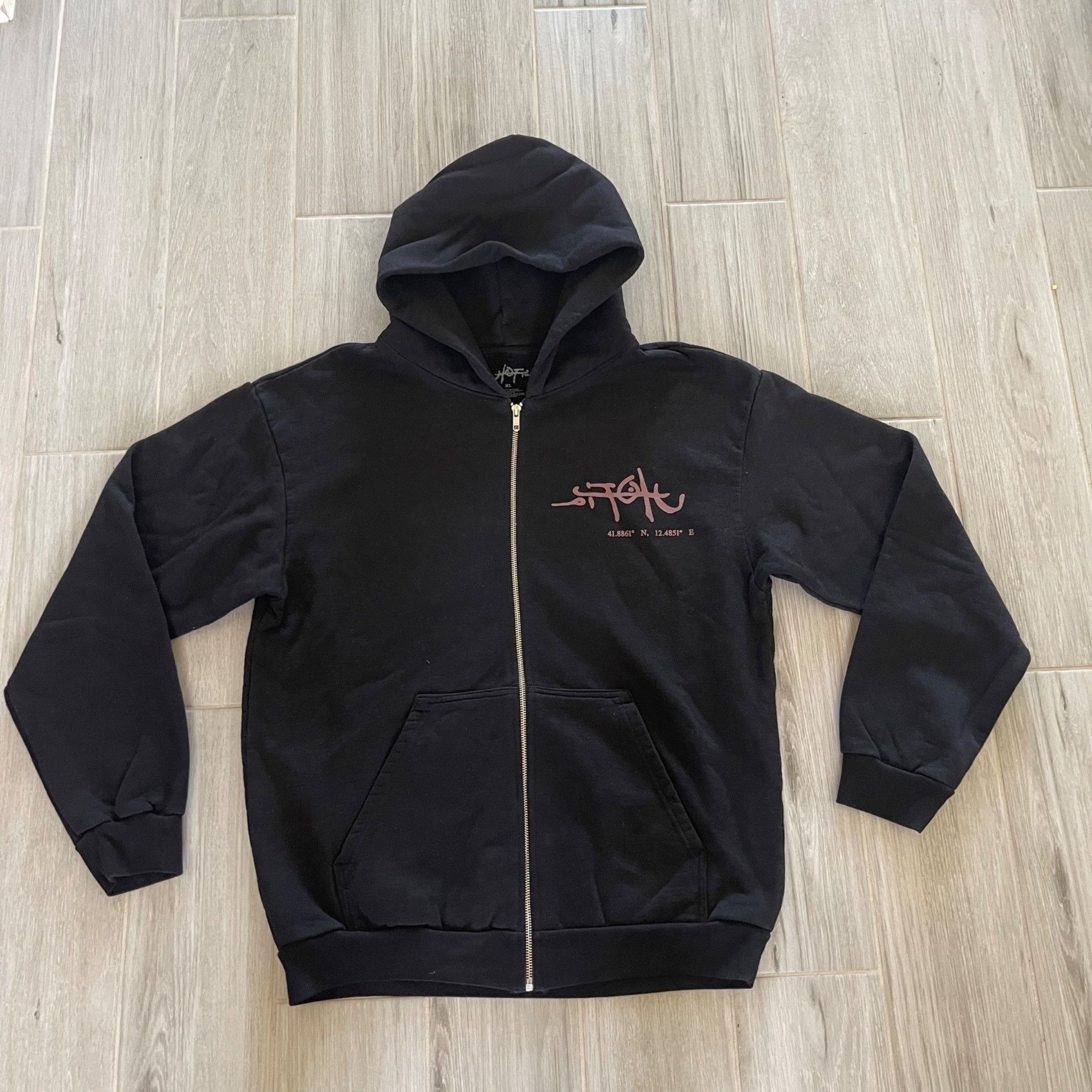 Travis Scott NEW TRAVIS SCOTT UTOPIA RARE ZIP UP HOODIE SZ XL Size US XL / EU 56 / 4 - 2 Thumbnail