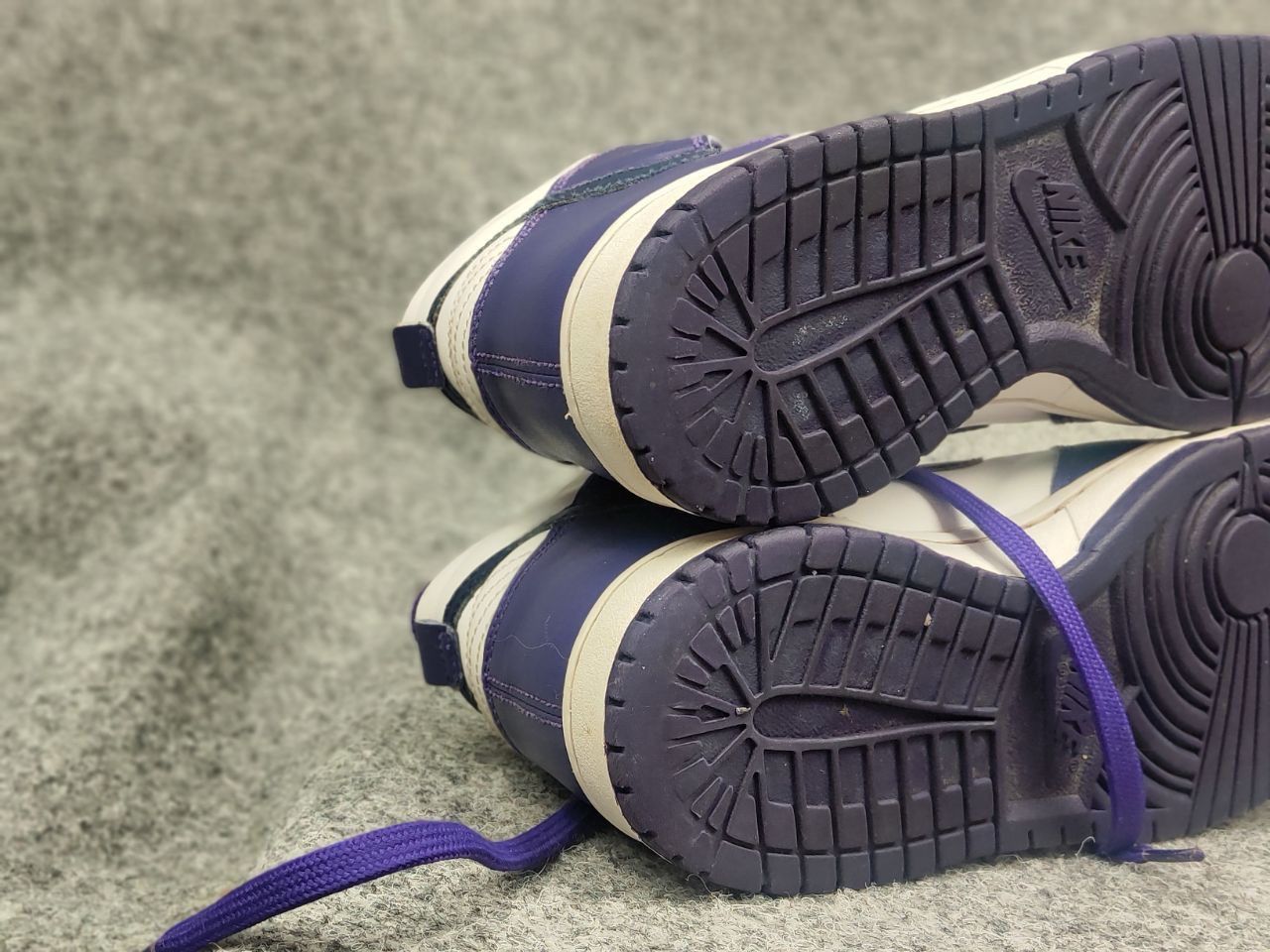Nike Nike Dunk High Electro Purple Leather Shoes Sneaker Vintage Size US 8 / IT 38 - 17 Thumbnail