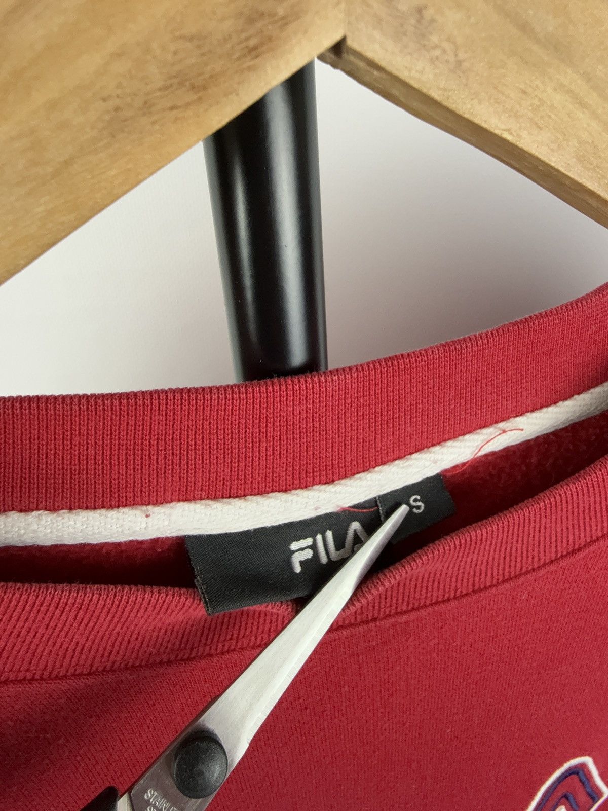 Fila × Vintage Vintage 90s Fila embroidered big logo Crewneck sweatshirt Size US S / EU 44-46 / 1 - 4 Thumbnail