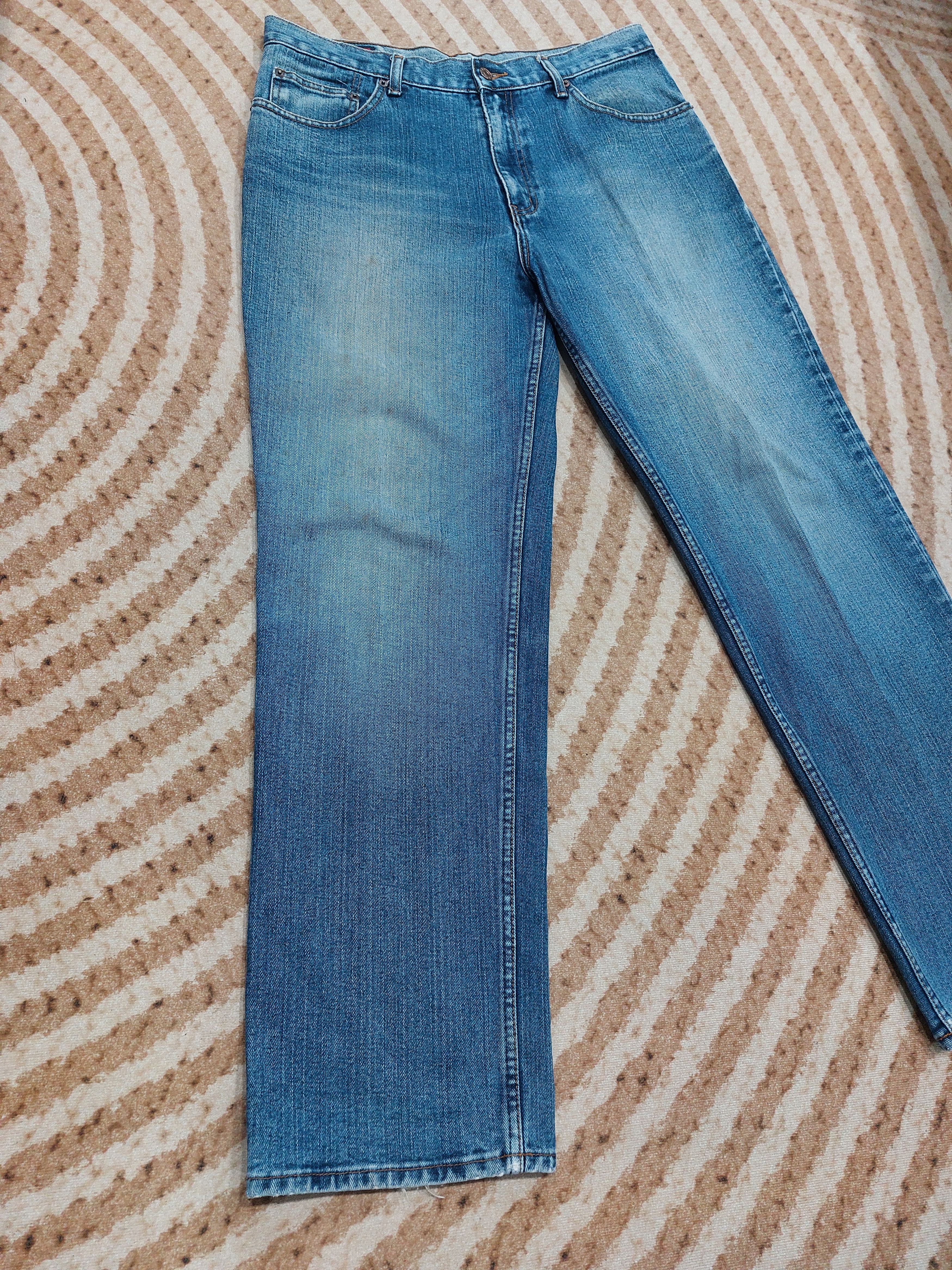 Edwin VINTAGE EDWIN 503 REGULAR DISTRESSED MUD WASH JAPANESE DENIM Size US 35 - 3 Thumbnail