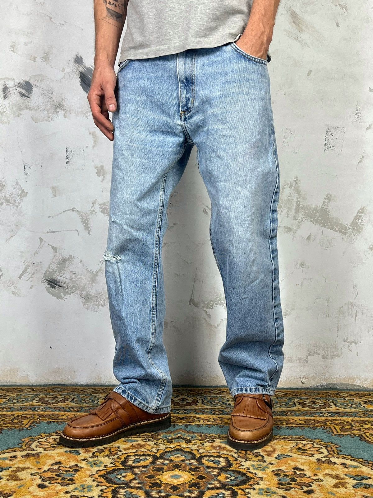 Lee Vintage Lee Jeans Size 34 - 30 Size US 34 / EU 50 - 1 Thumbnail