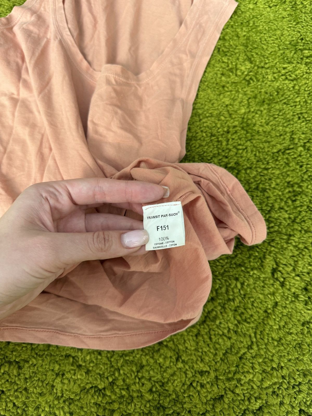 Transit × Transit Uomo Transit par such avant garde minimalist tank top Size S / US 4 / IT 40 - 6 Thumbnail