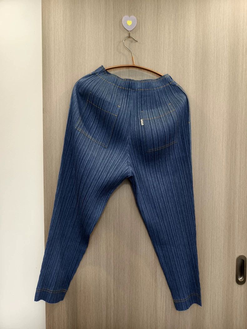 Issey Miyake issey miyake size:2 Blue pleated pants Size 42" / US 20 - 2 Thumbnail