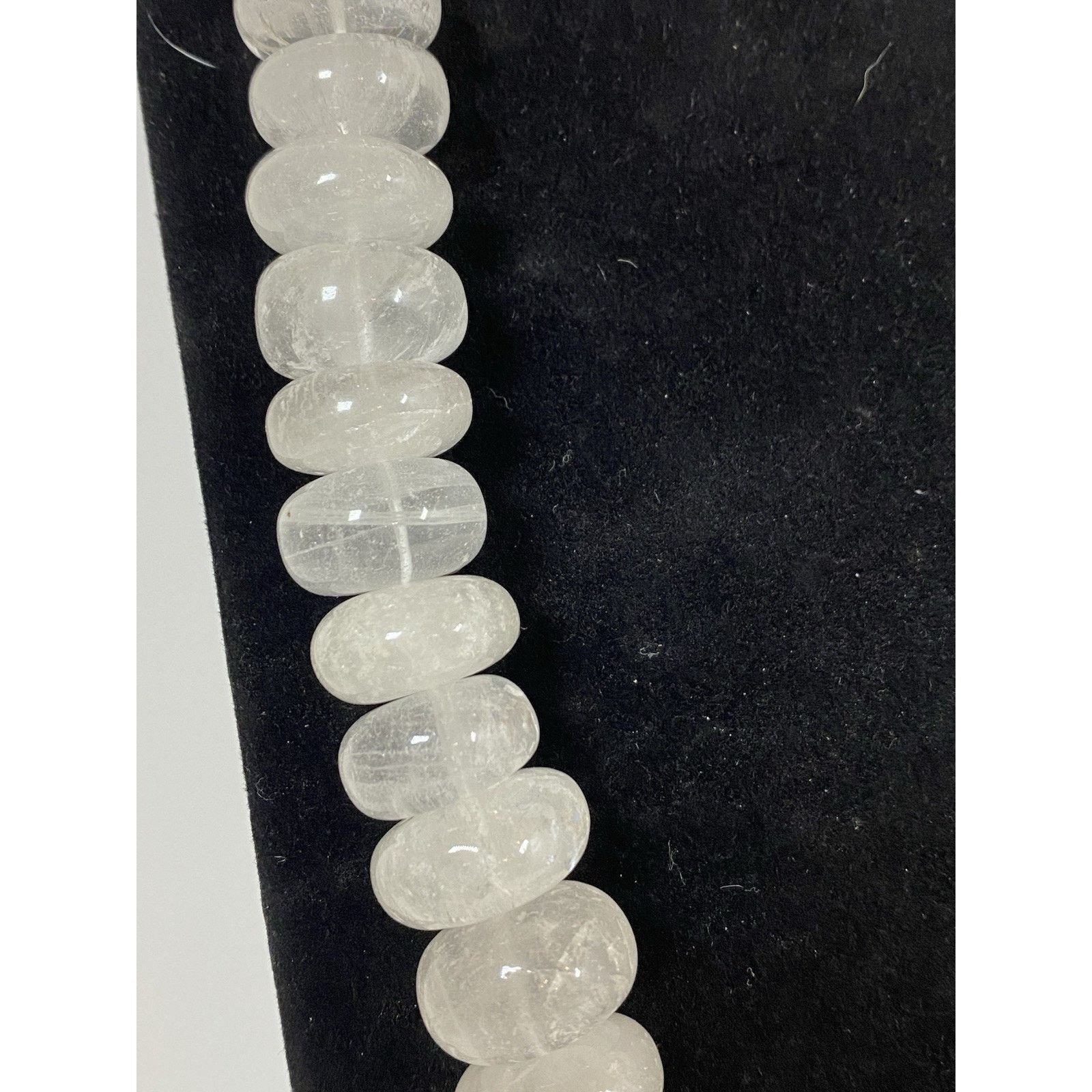 Other Natural White Moonstone Beaded Necklace Size ONE SIZE - 2 Thumbnail