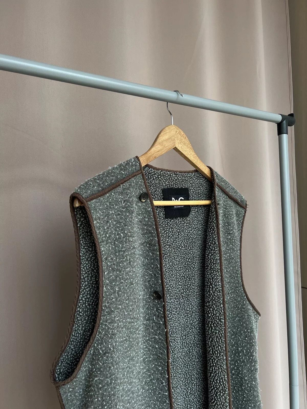 Dolce & Gabbana Dolce Gabbana Knit Vest Size 50 or L/XL Grey Lining Size L / US 10 / IT 46 - 3 Thumbnail